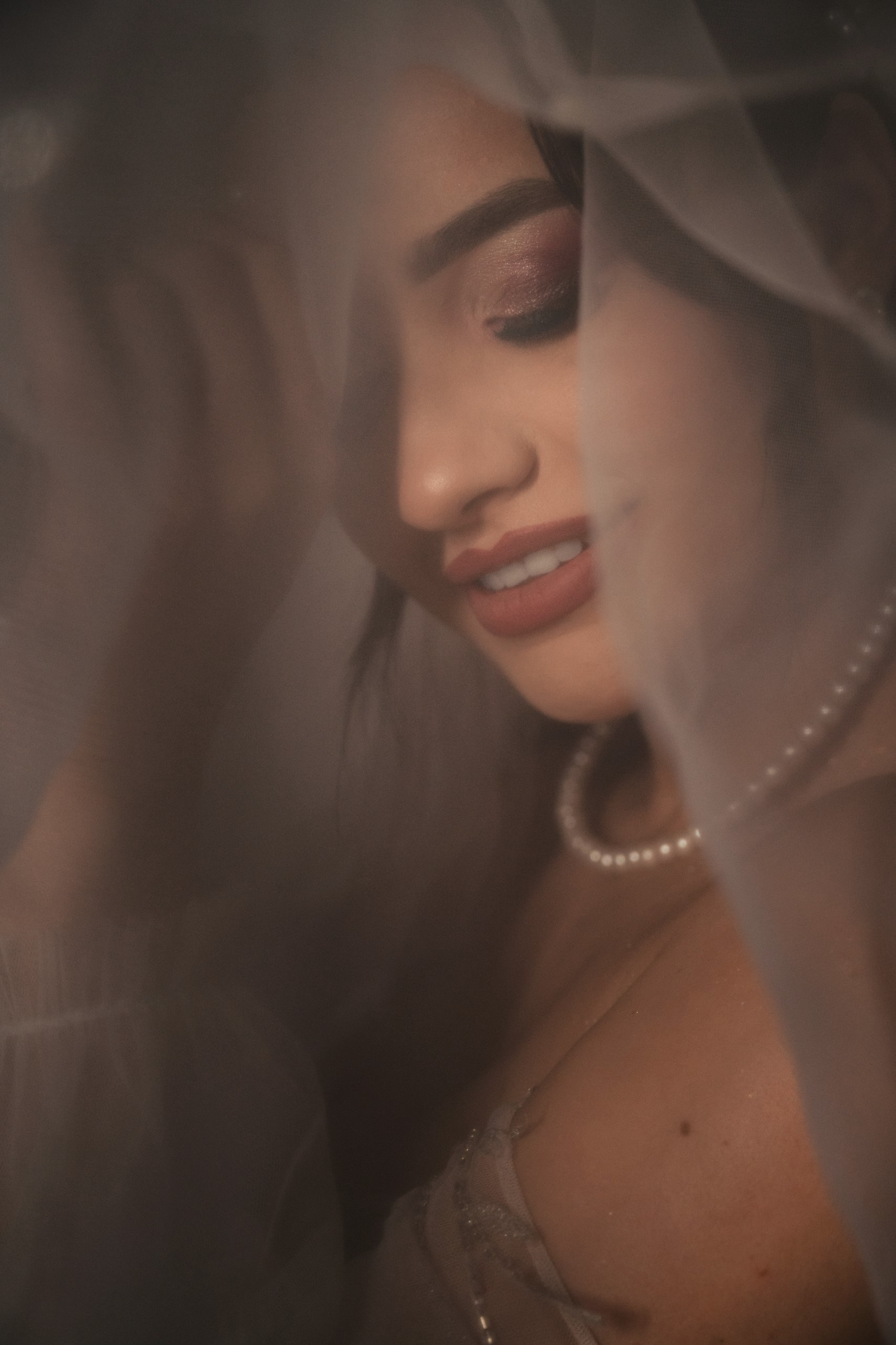 elegant bride portrait in Belgium natural light