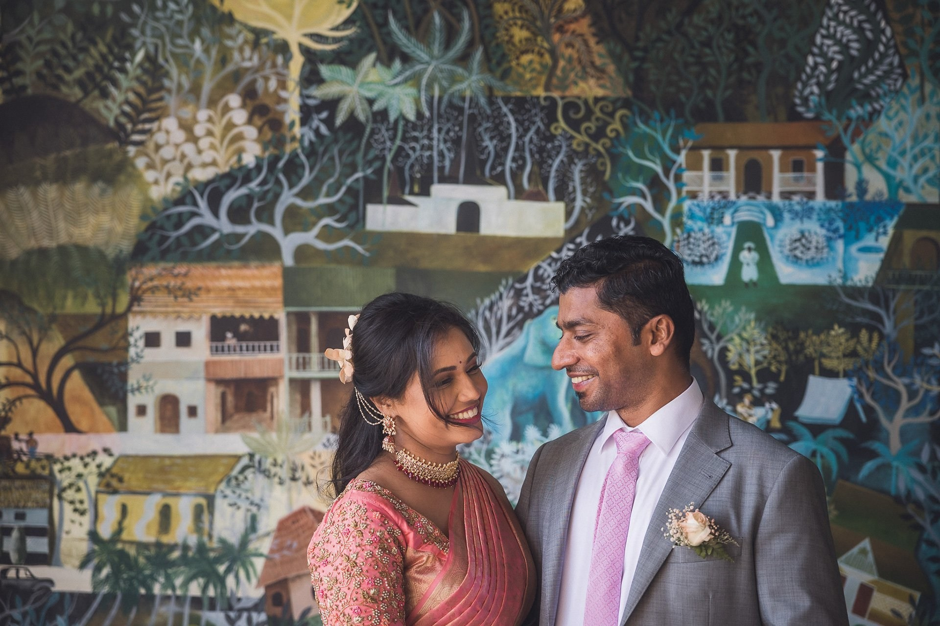 Tamil wedding registration ceremony at Shangri-La Colombo