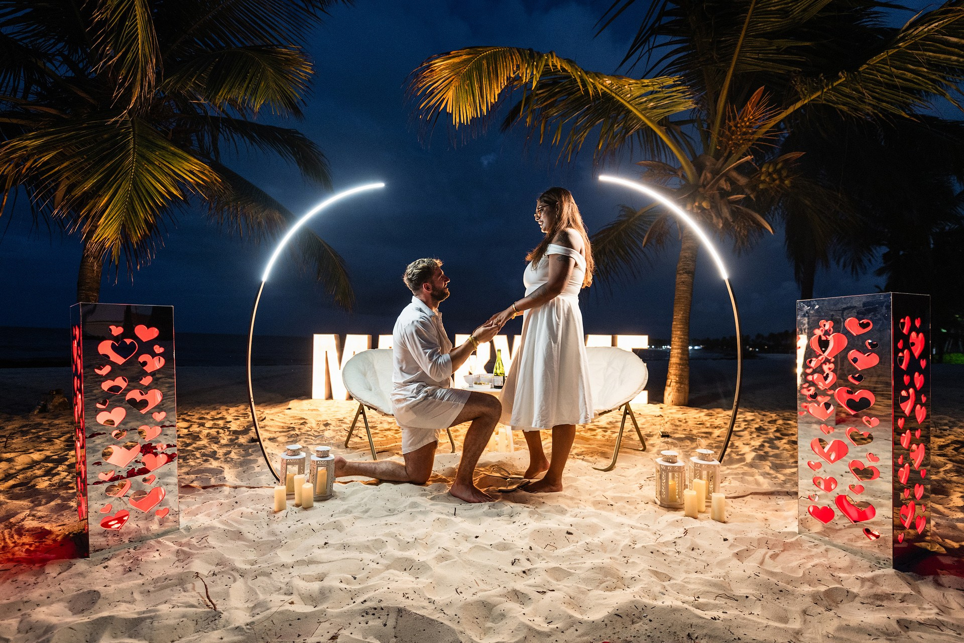 Предложения руки и сердца в Пунта-Кане | Романтические пакеты на пляже. Эксклюзивные предложения руки и сердца и свадебные моменты в Пунта-Кане | Фотограф Михаил Чернов