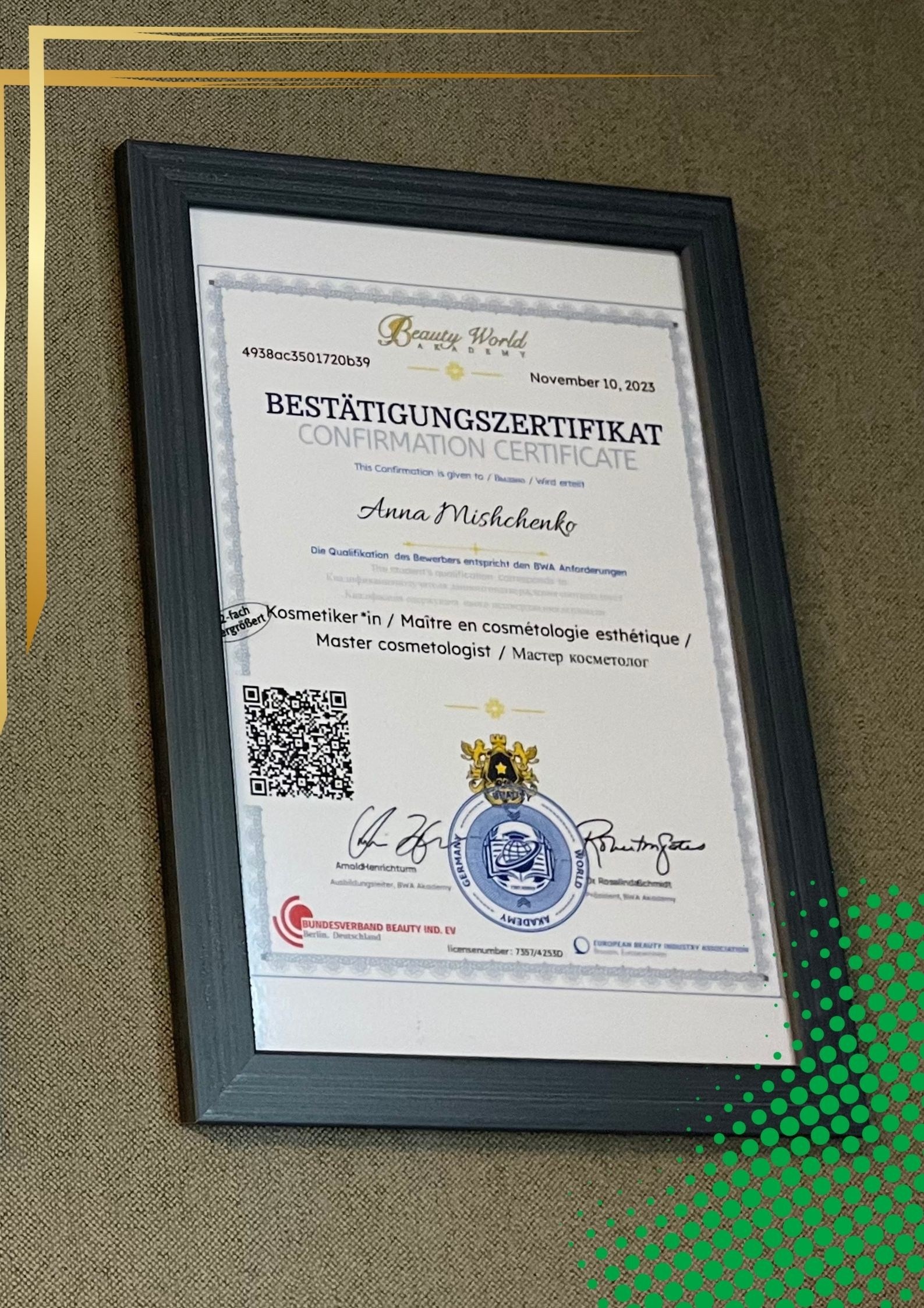 Мастер-Обо мне. ANABEL Permanent & Beauty