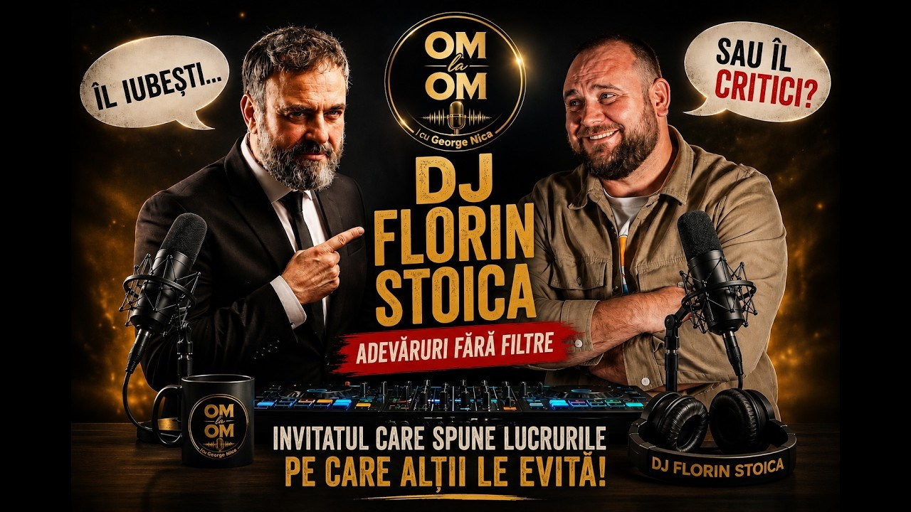 Om la Om #5 | DJ Florin Stoica — Viața din spatele pupitrului de mixaj