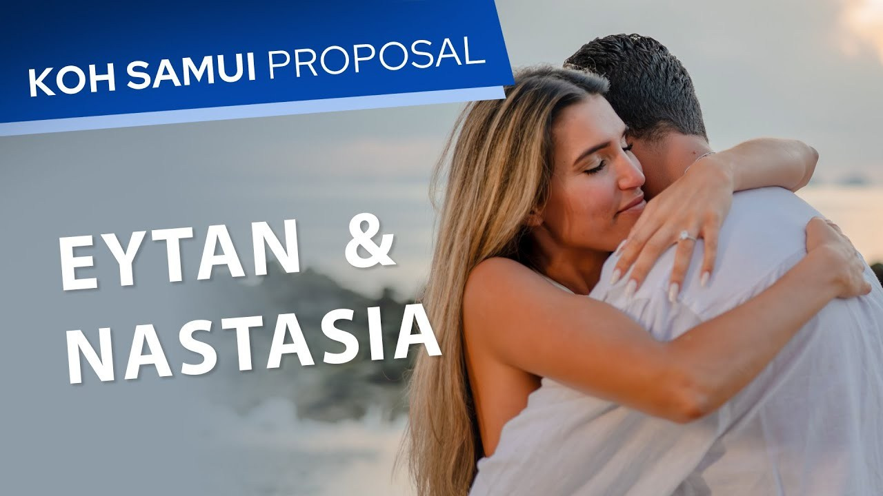 Video. Romantic proposal on Koh Samui, Thailand