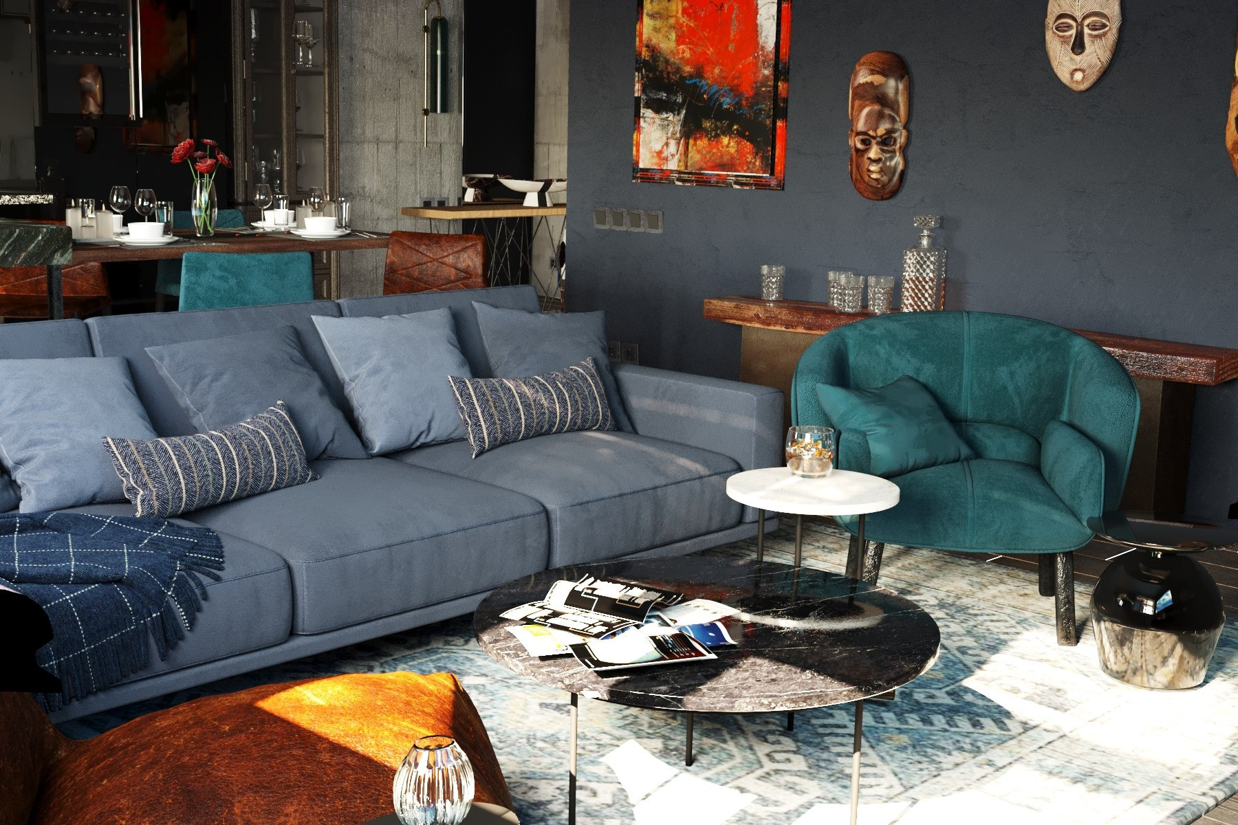 Valeria Riazantseva. Interior Designerin und Dekorateurin