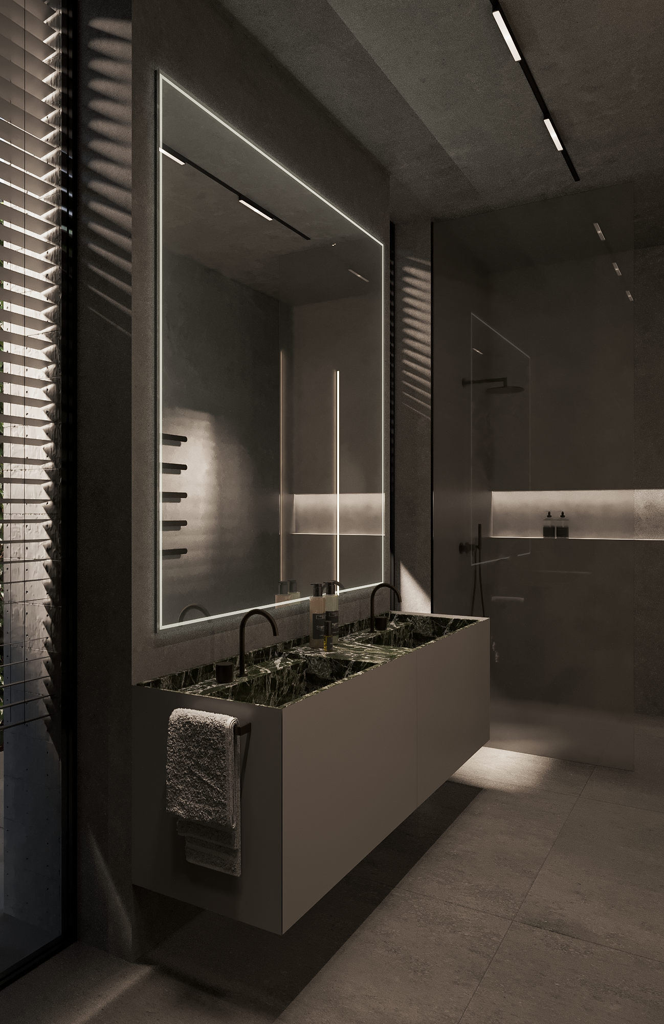 KOUPELNA 1.07_1.NP. Filipenka Architects