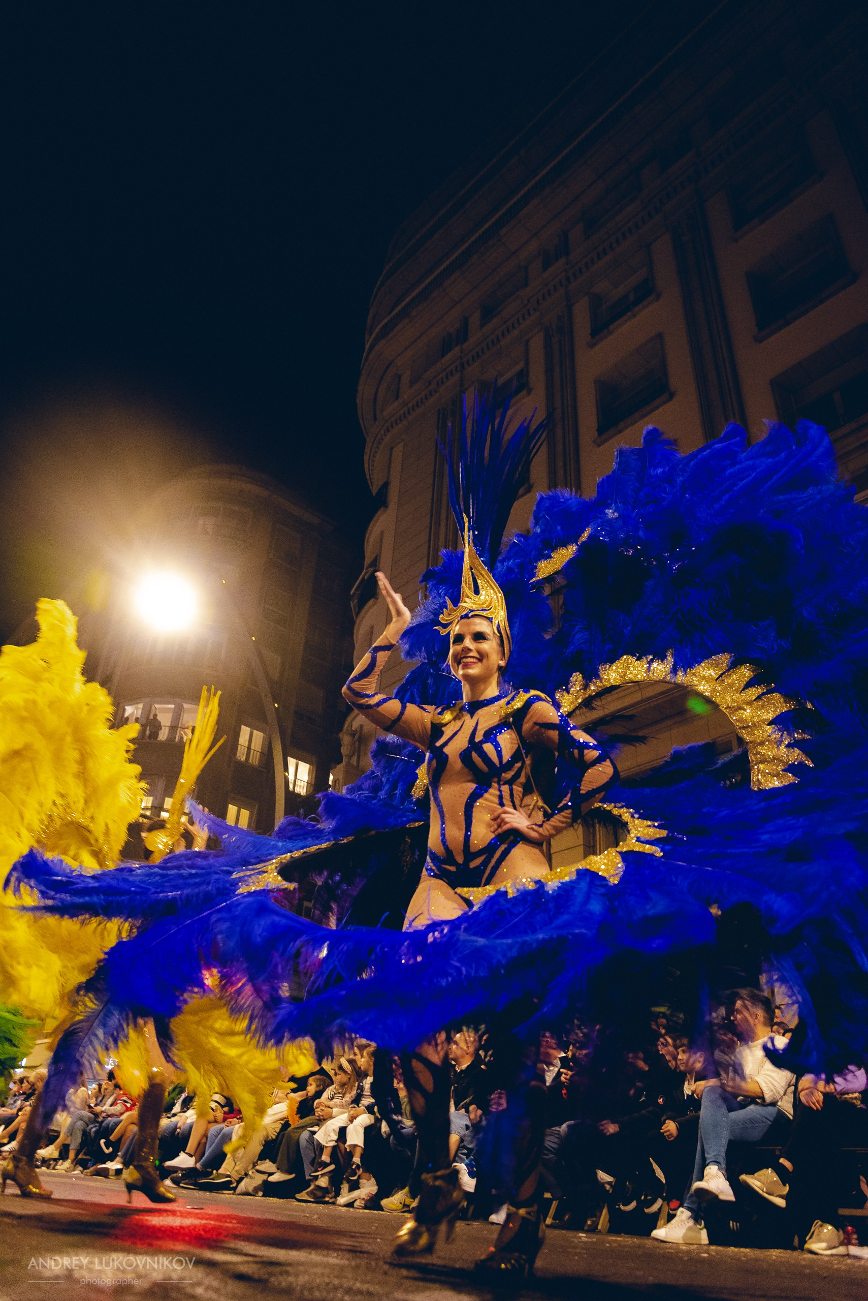 Photo report from the night carnival in Murcia | Reportage photographer Andrey Lukovnikov