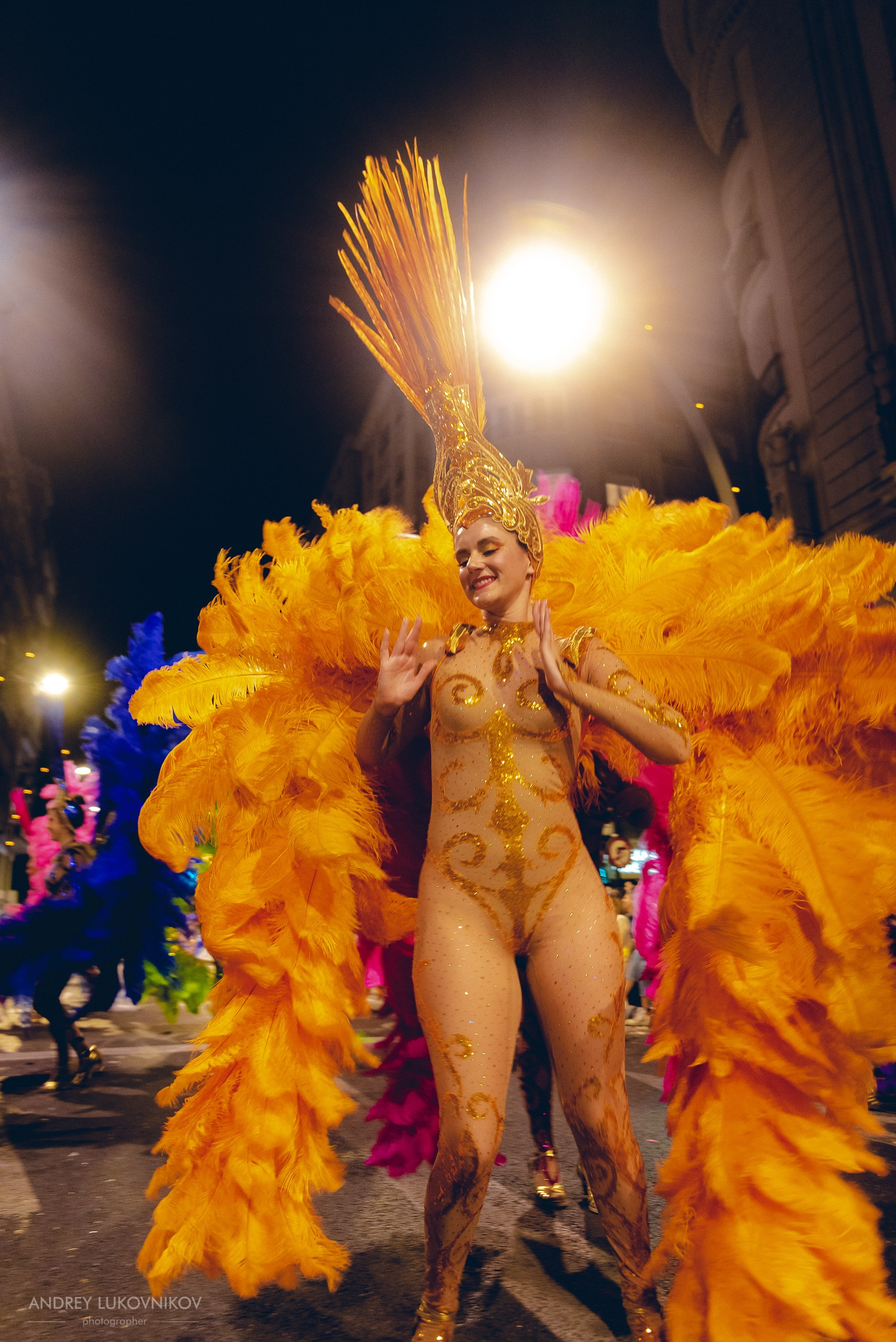 Photo report from the night carnival in Murcia | Reportage photographer Andrey Lukovnikov