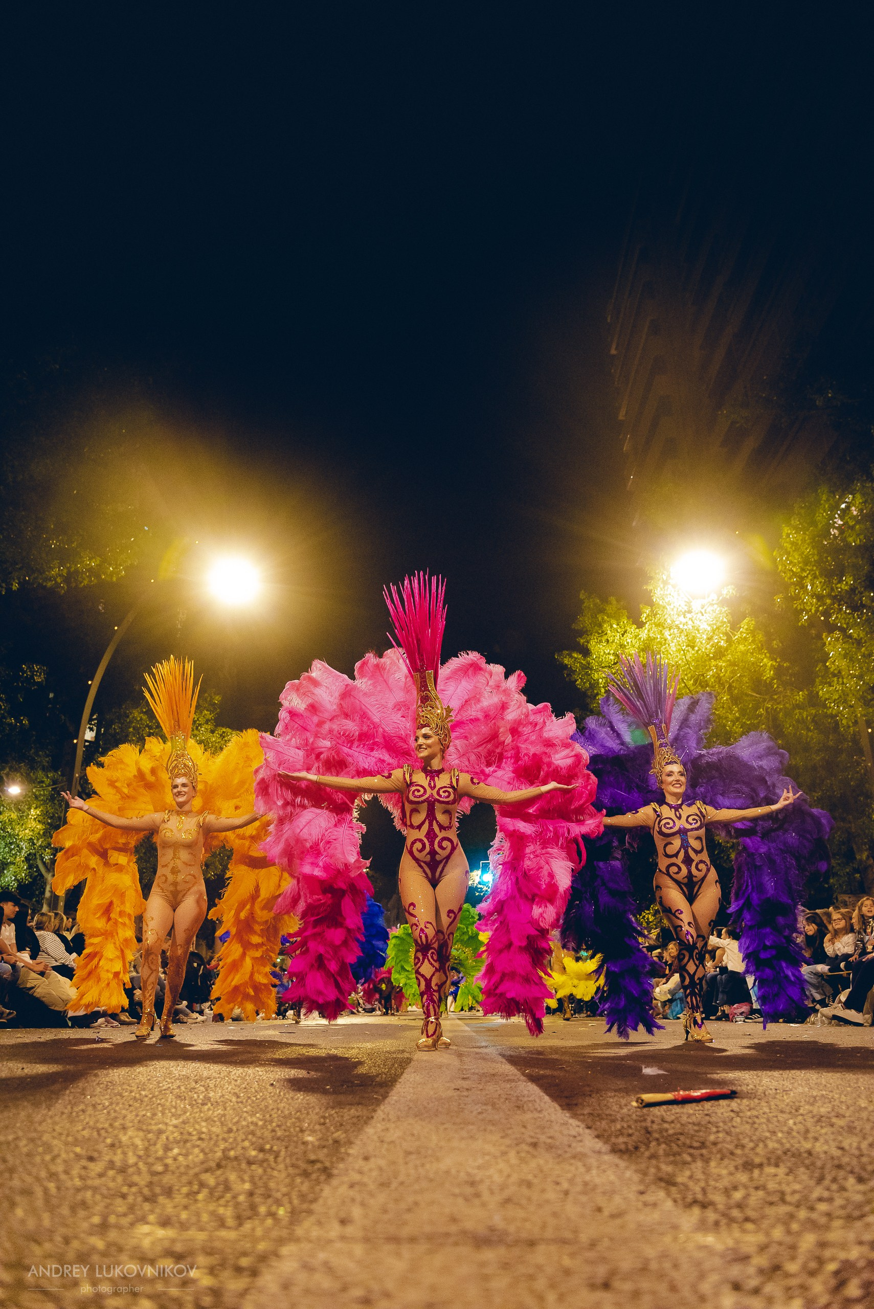 Photo report from the night carnival in Murcia | Reportage photographer Andrey Lukovnikov