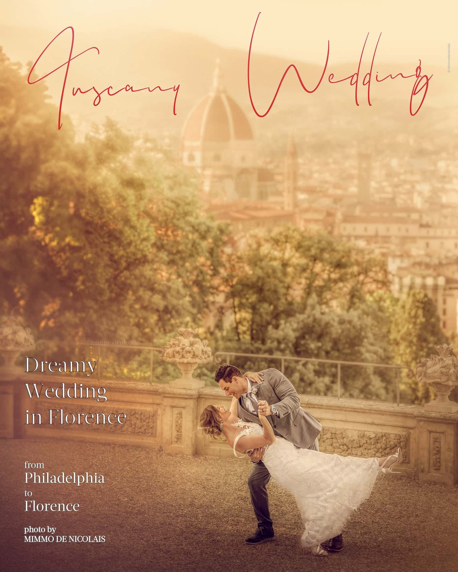 Tuscany wedding photography by Mimmo De Nicolais Italian wedding photographer: a loving couple in a dreamy historic renaissance villa in Florence, Italy.
