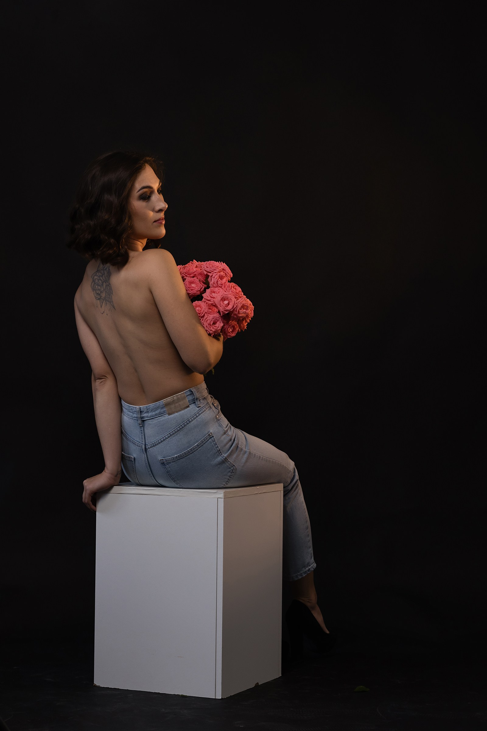 Анастасия съёмка в студии