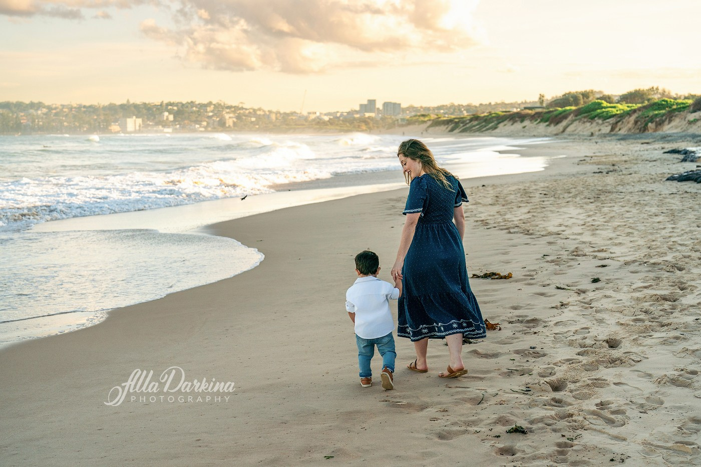 Family session at Sydney beach