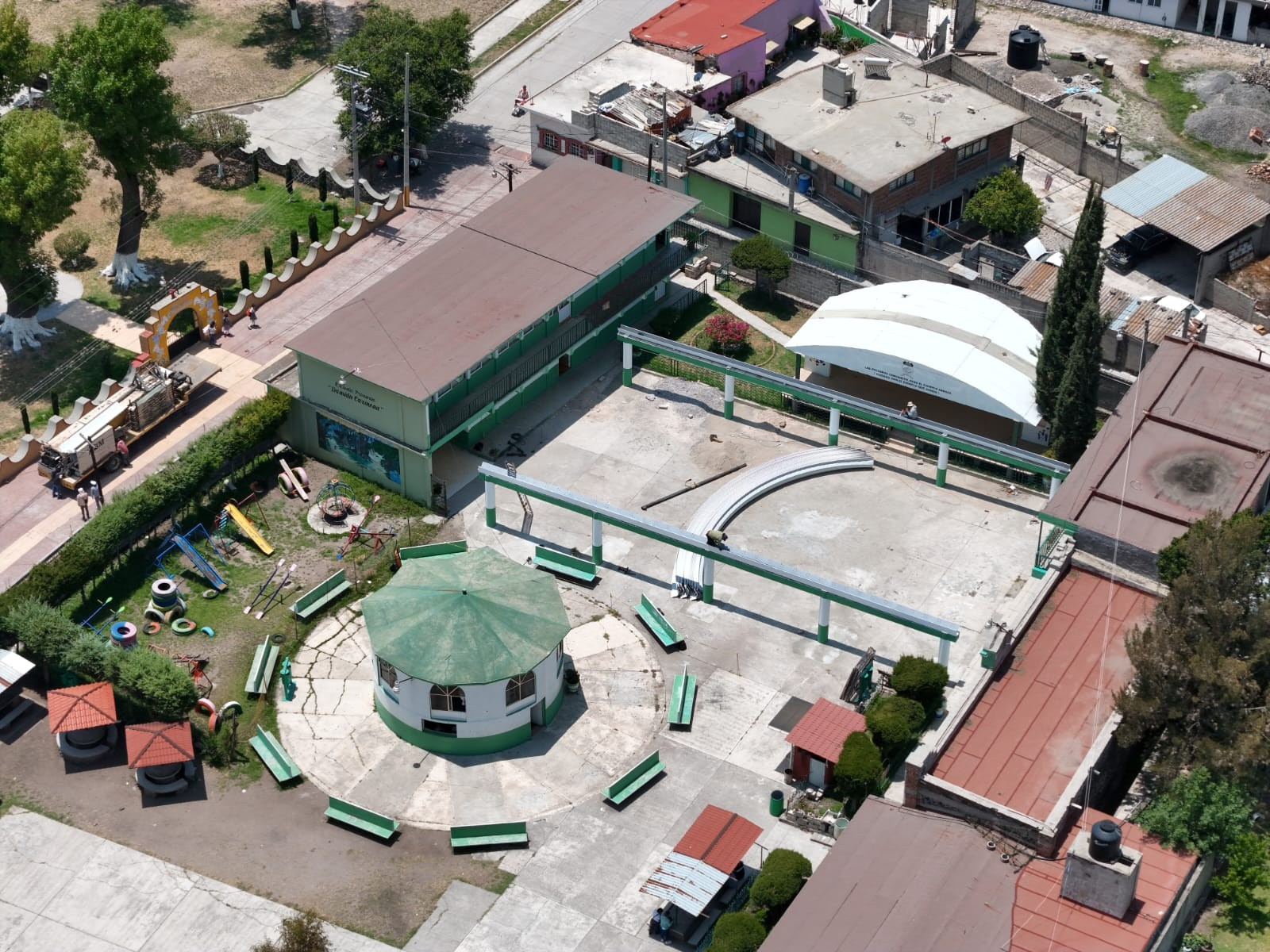 Arcotecho Escuela. Grupo DECOCO