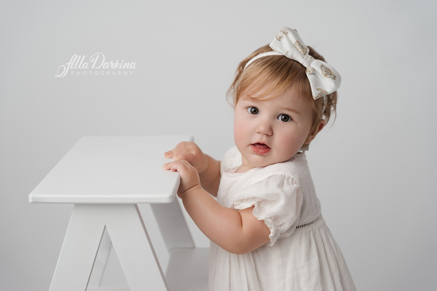Milestone session for baby Audrene. Newborn and family photographer. Hills District. Sydney