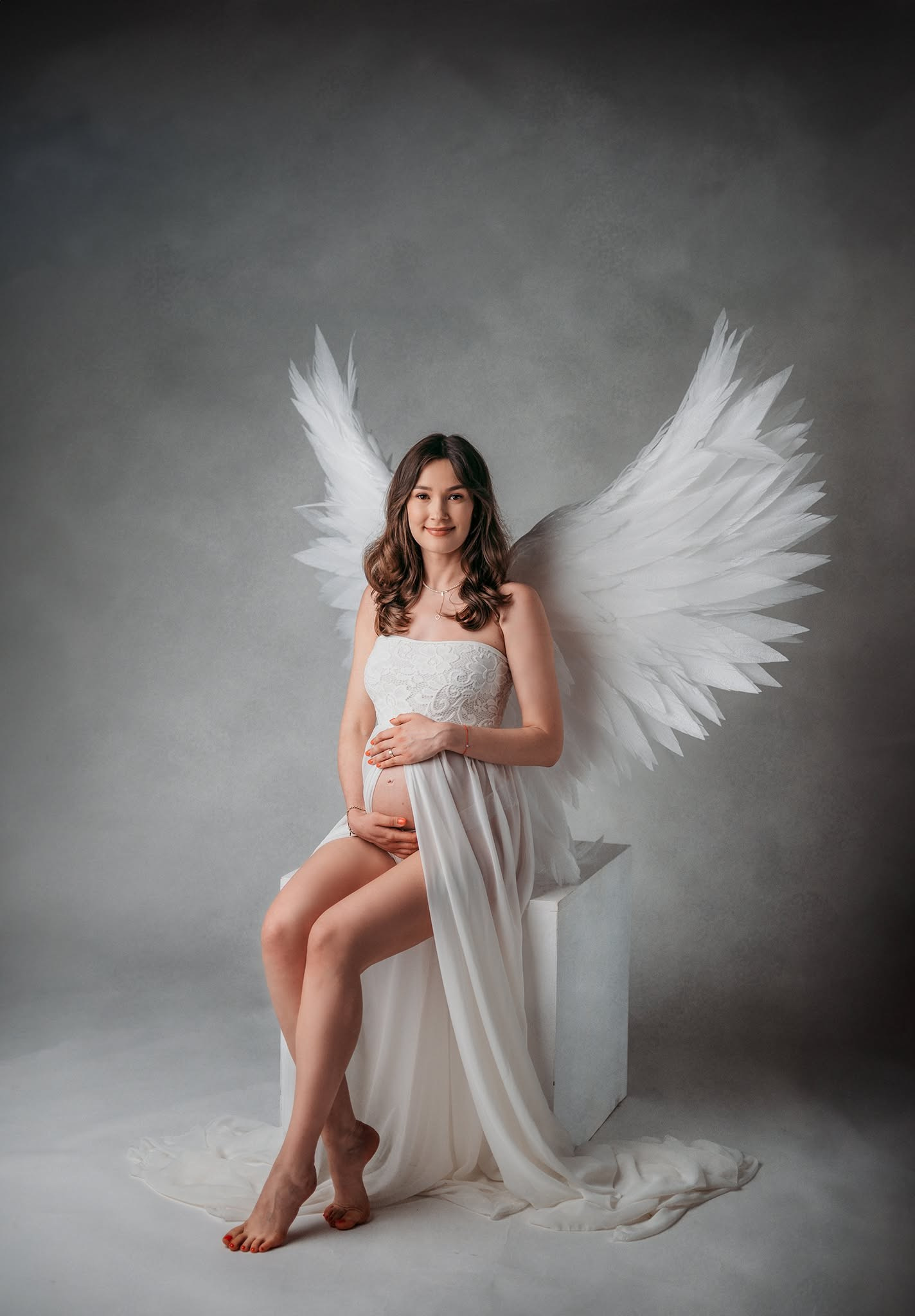 Ședinte foto maternitate. Alina Leșan — Fotografie de nou născut, maternitate și familie