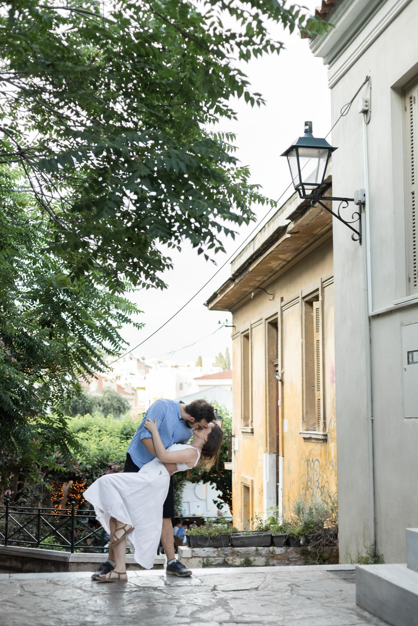 Honeymoon Photoshoot in Athens | Romantic Couple Photography