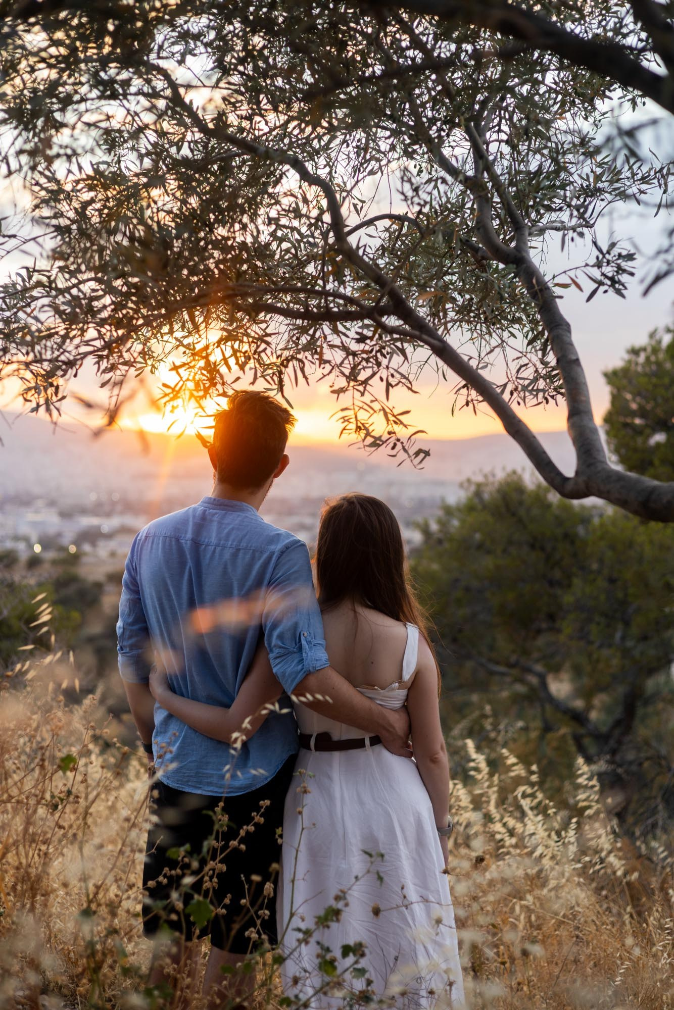 Honeymoon Photoshoot in Athens | Romantic Couple Photography