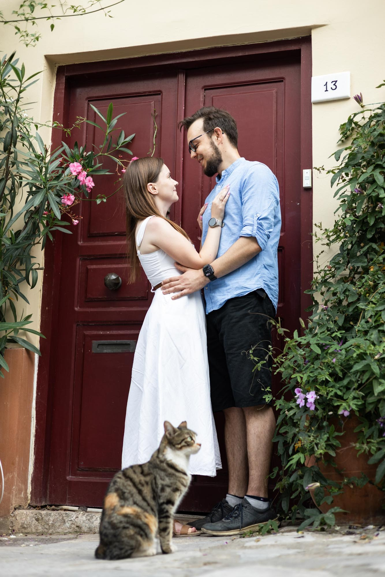 Honeymoon Photoshoot in Athens | Romantic Couple Photography