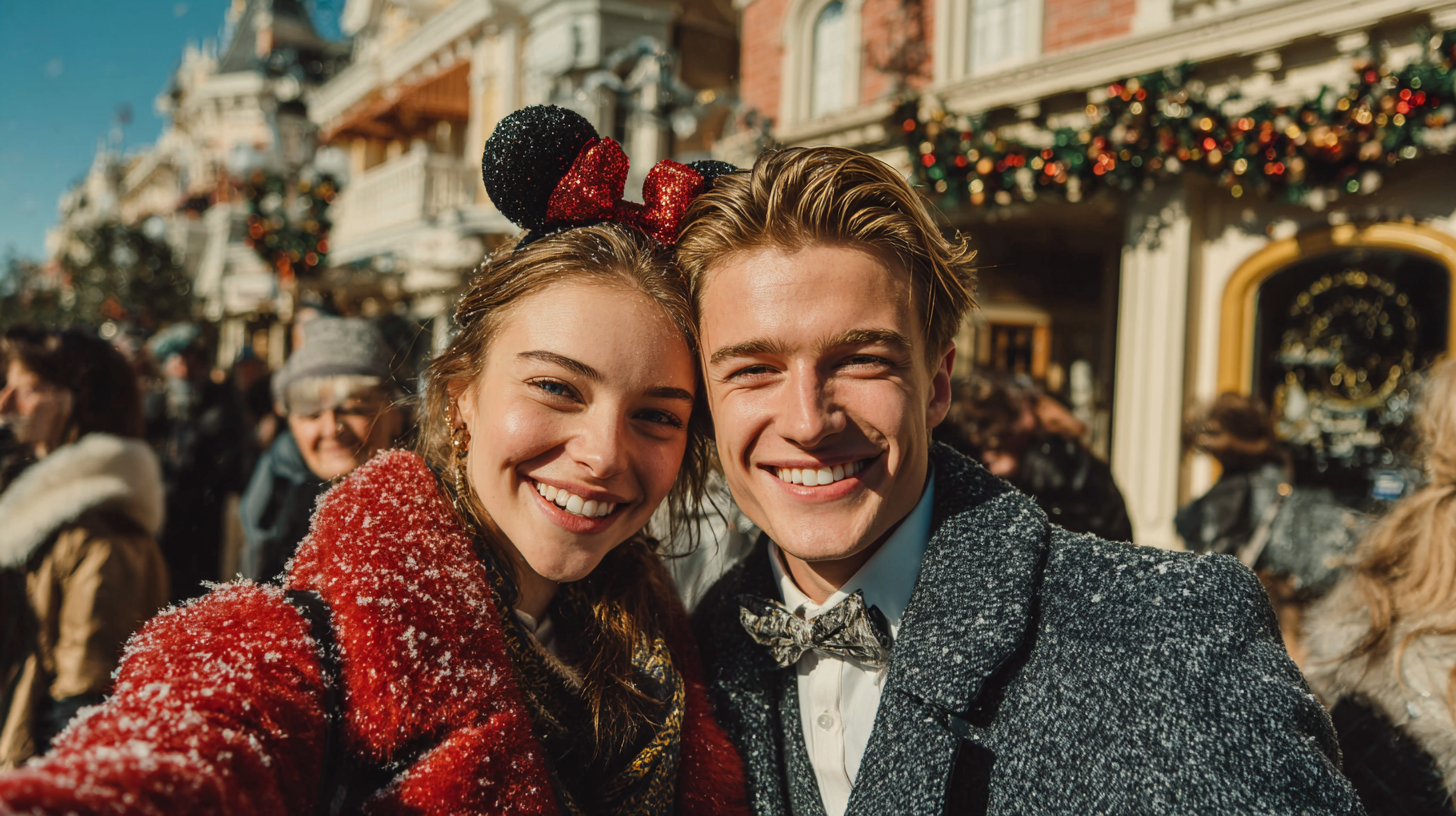 Disneyland Paris · Christmas Fantasy Sessions 2024–2025. Photographe à Paris