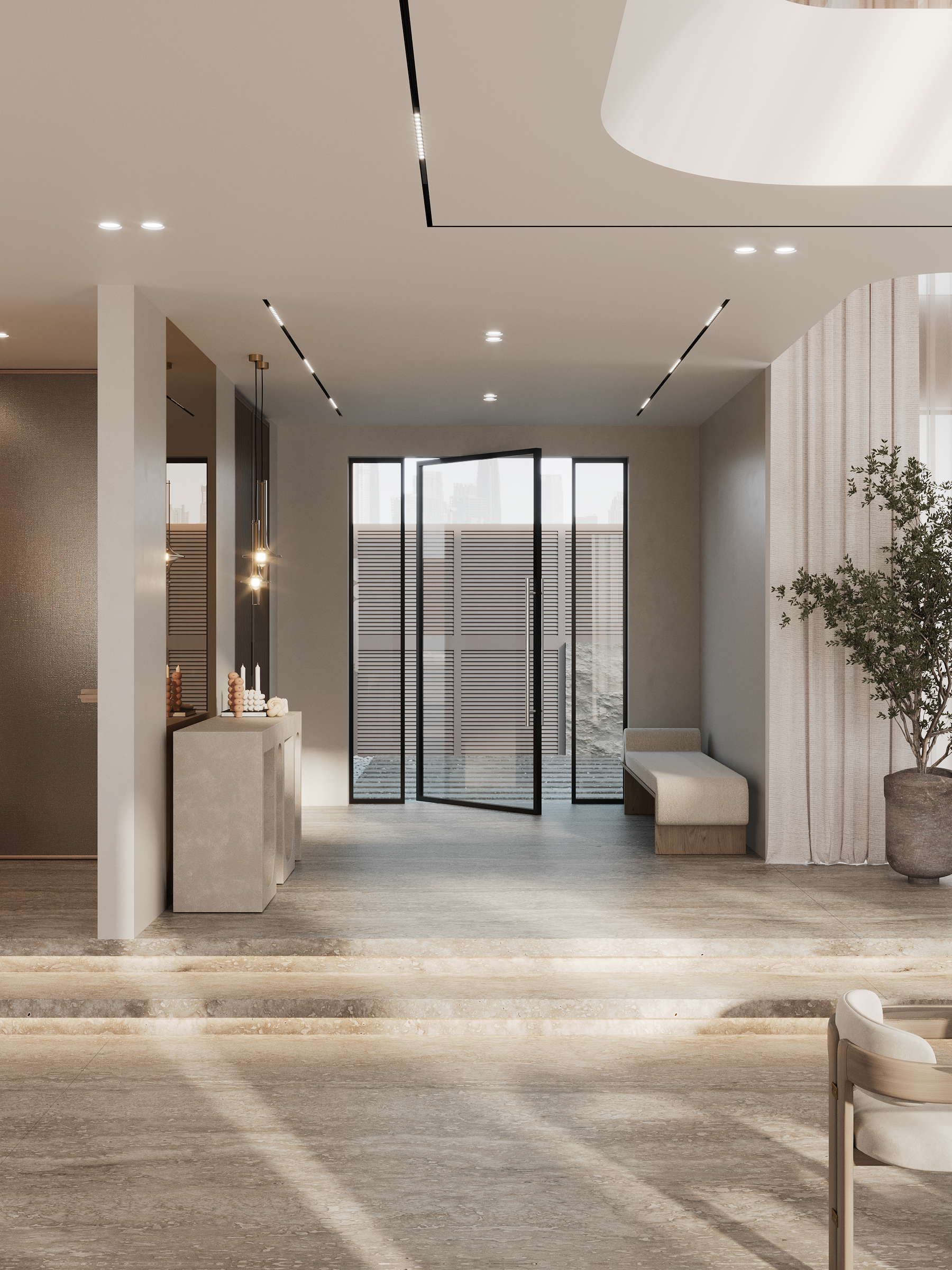 WHITE VILLA IN DUBAI