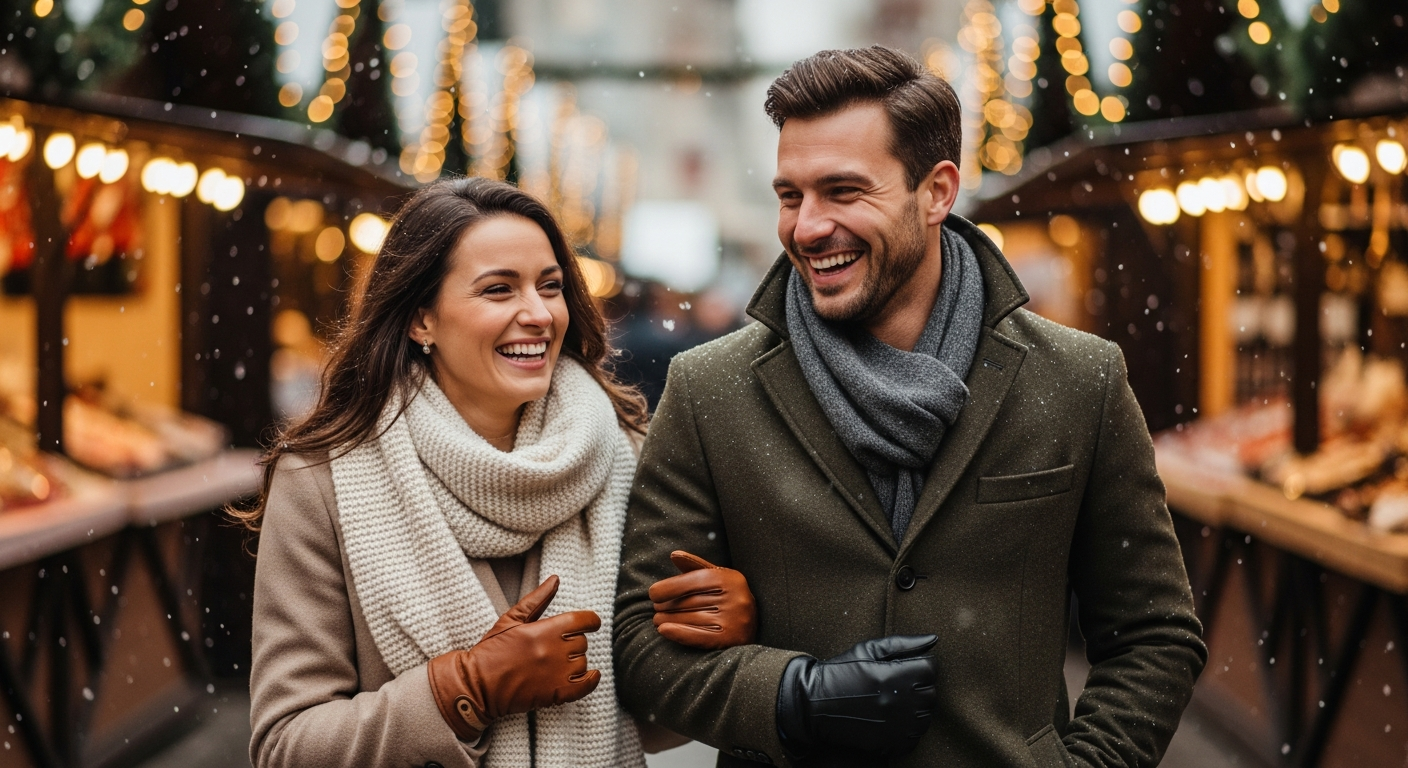 Weihnachtsmarkt Fotoshooting in Lübeck – Winterzauber & echte Momente. Hochzeitsfotograf in Hamburg, Lübeck und Umgebung. Professionelle Business-Portraits Professionelle Portrait