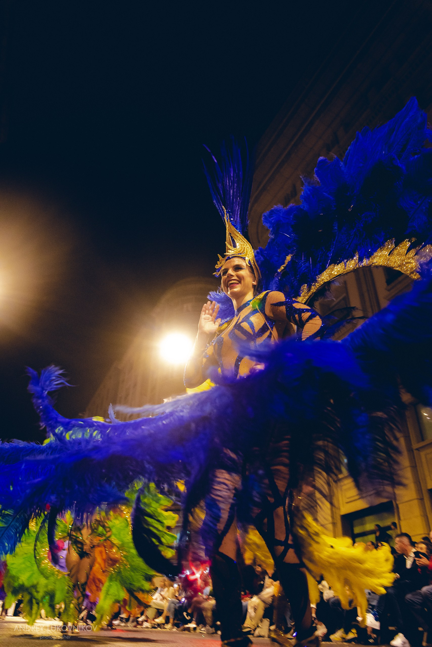 Photo report from the night carnival in Murcia | Reportage photographer Andrey Lukovnikov