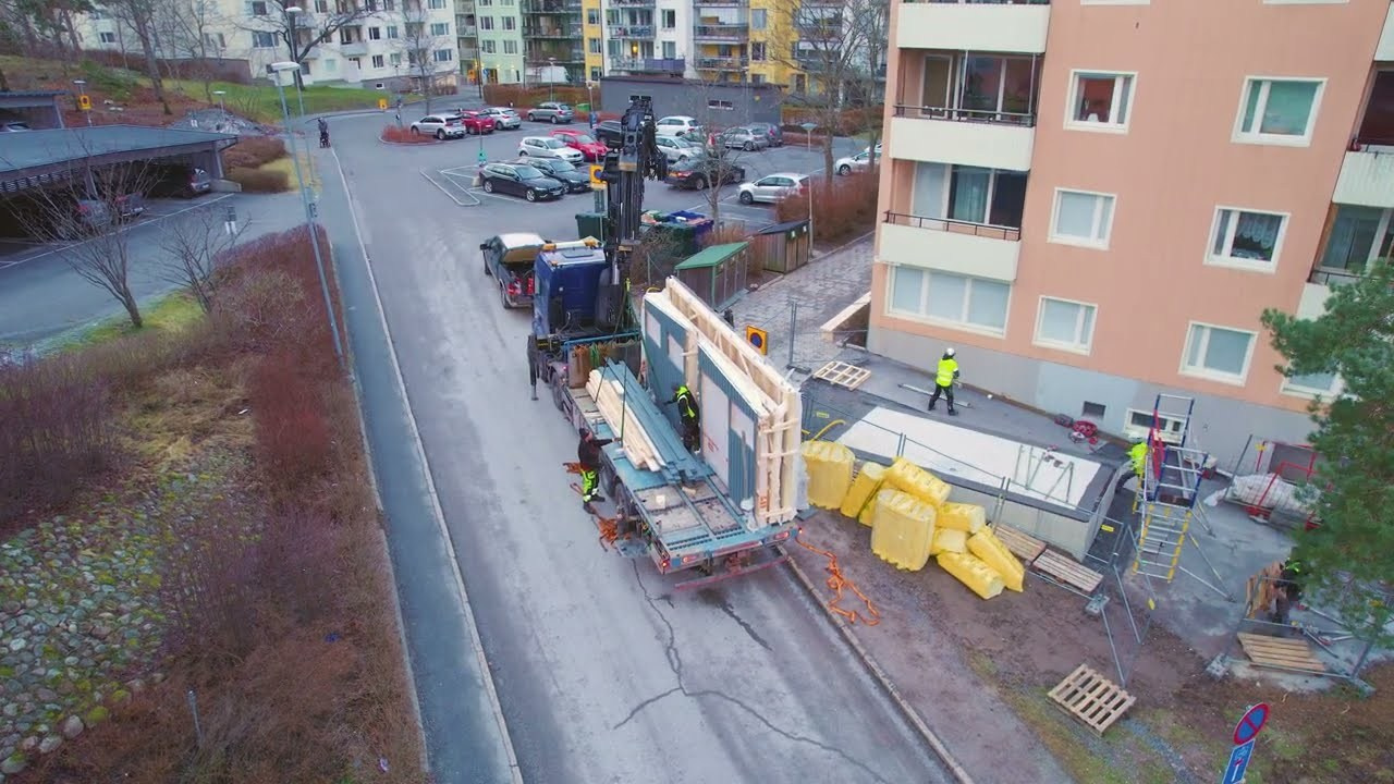 Construction Site Video Stockholm | Drone Services. Photographer in Stockholm | Luxury Weddings & Professional Drone Photo