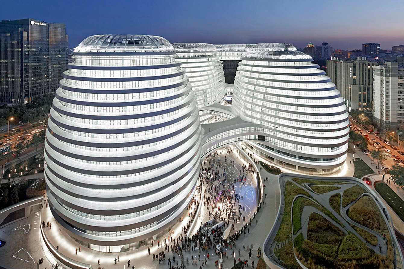 Zaha Hadid — Galaxy Soho (2012)