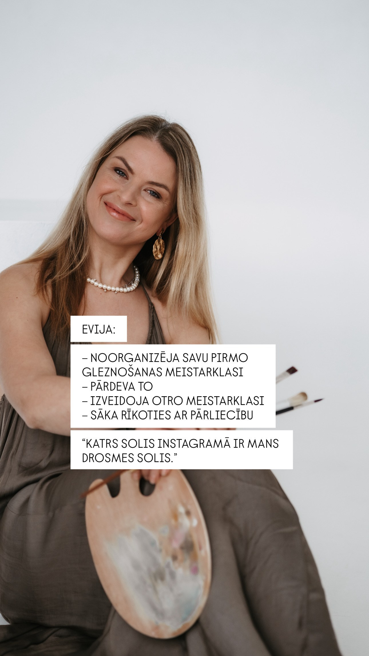 SIEVIEŠU MENTORINGS. Sieviešu fotogrāfe Nadja Kraukle