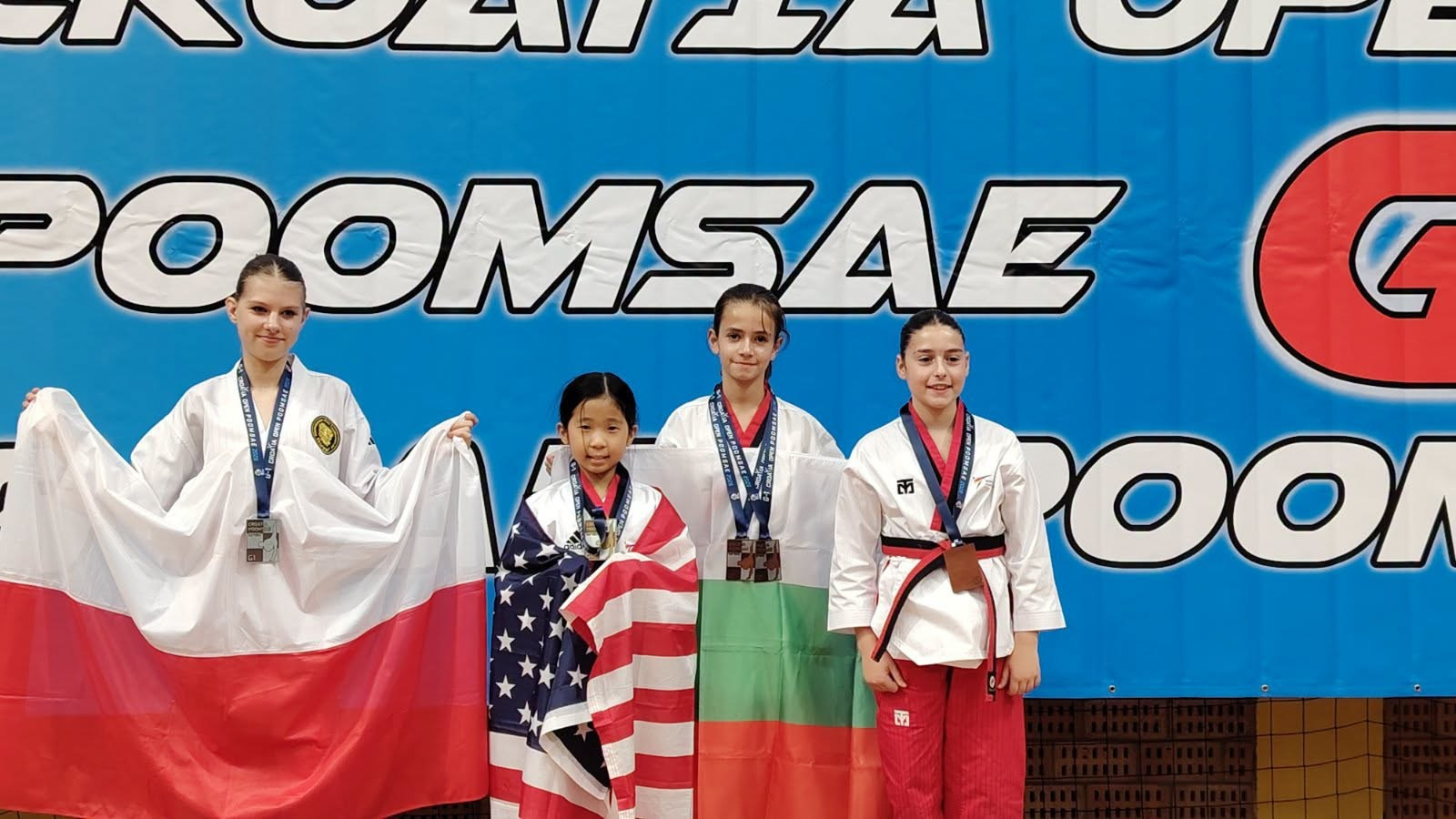 ТРИ БРОНЗОВИ МЕДАЛА ЗА БЪЛГАРИЯ И ВИСОКО МЕЖДУНАРОДНО ПРИЗНАНИЕ НА CROATIA OPEN POOMSAE G1! 🇧🇬🥋. СПОРТ + ЕКШЪН + АДРЕНАЛИН ФОТОГРАФИЯ