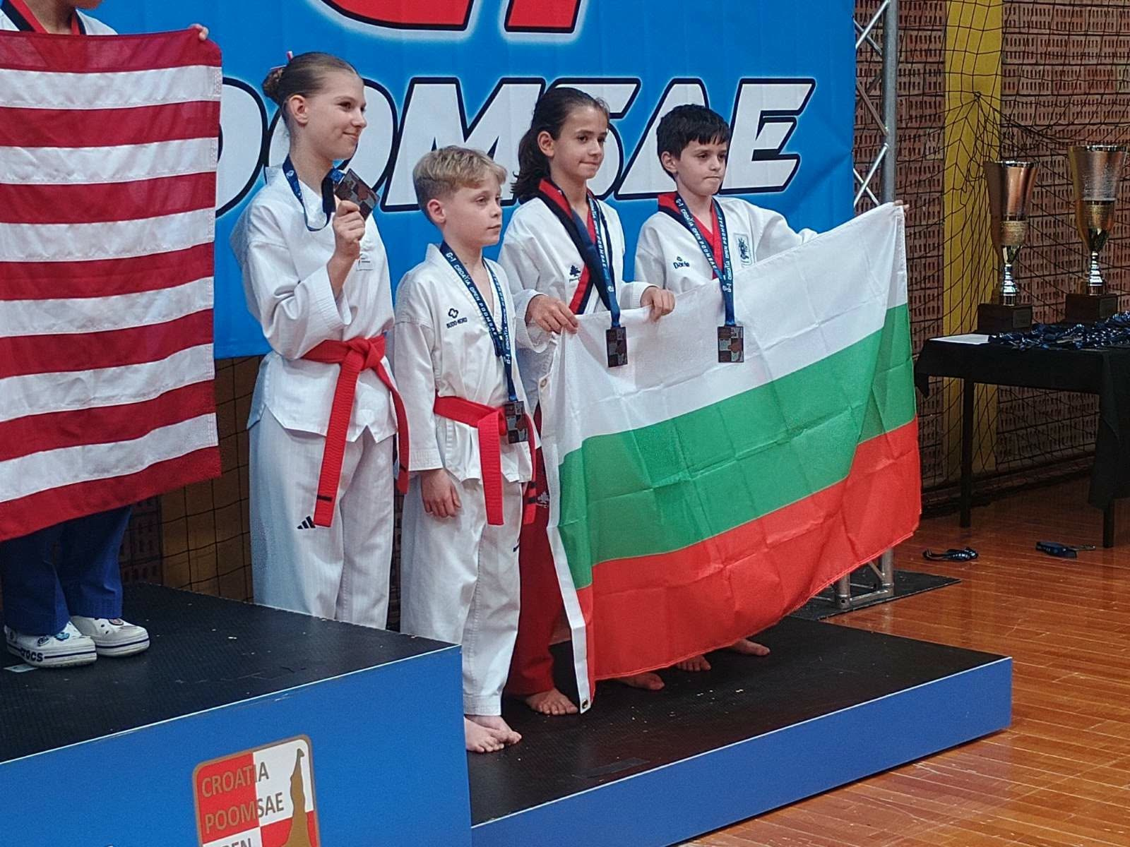 ТРИ БРОНЗОВИ МЕДАЛА ЗА БЪЛГАРИЯ И ВИСОКО МЕЖДУНАРОДНО ПРИЗНАНИЕ НА CROATIA OPEN POOMSAE G1! 🇧🇬🥋. СПОРТ + ЕКШЪН + АДРЕНАЛИН ФОТОГРАФИЯ