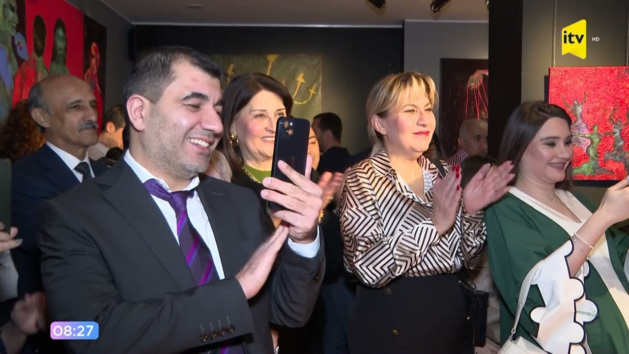 ITV report — Kamran Mammadov’s “Interpretation” exhibition. KAMRAN MAMMADOV ART