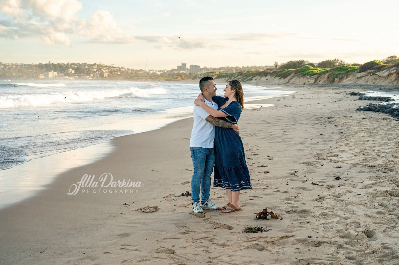 Family session at Sydney beach