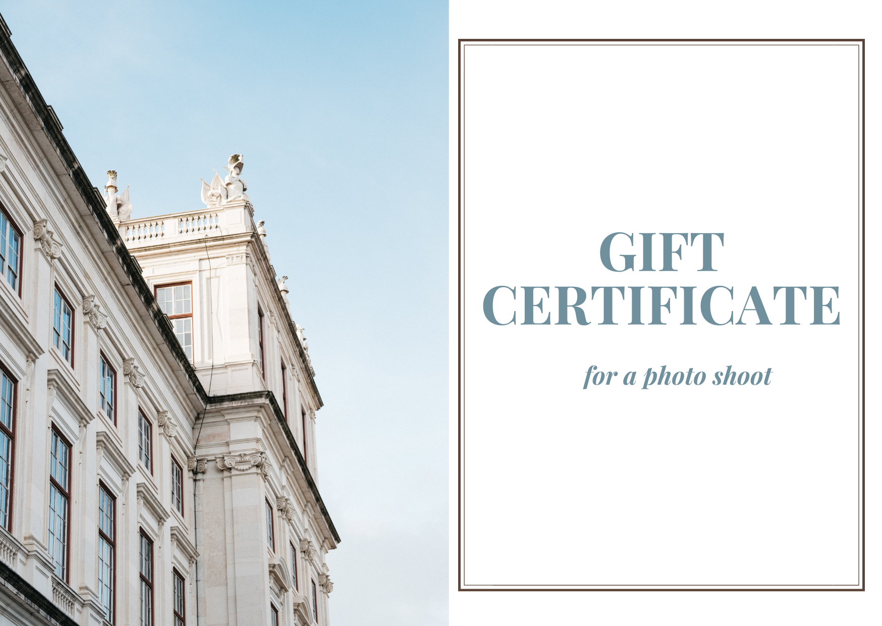 Сertificates. Wedding and commercial photographer