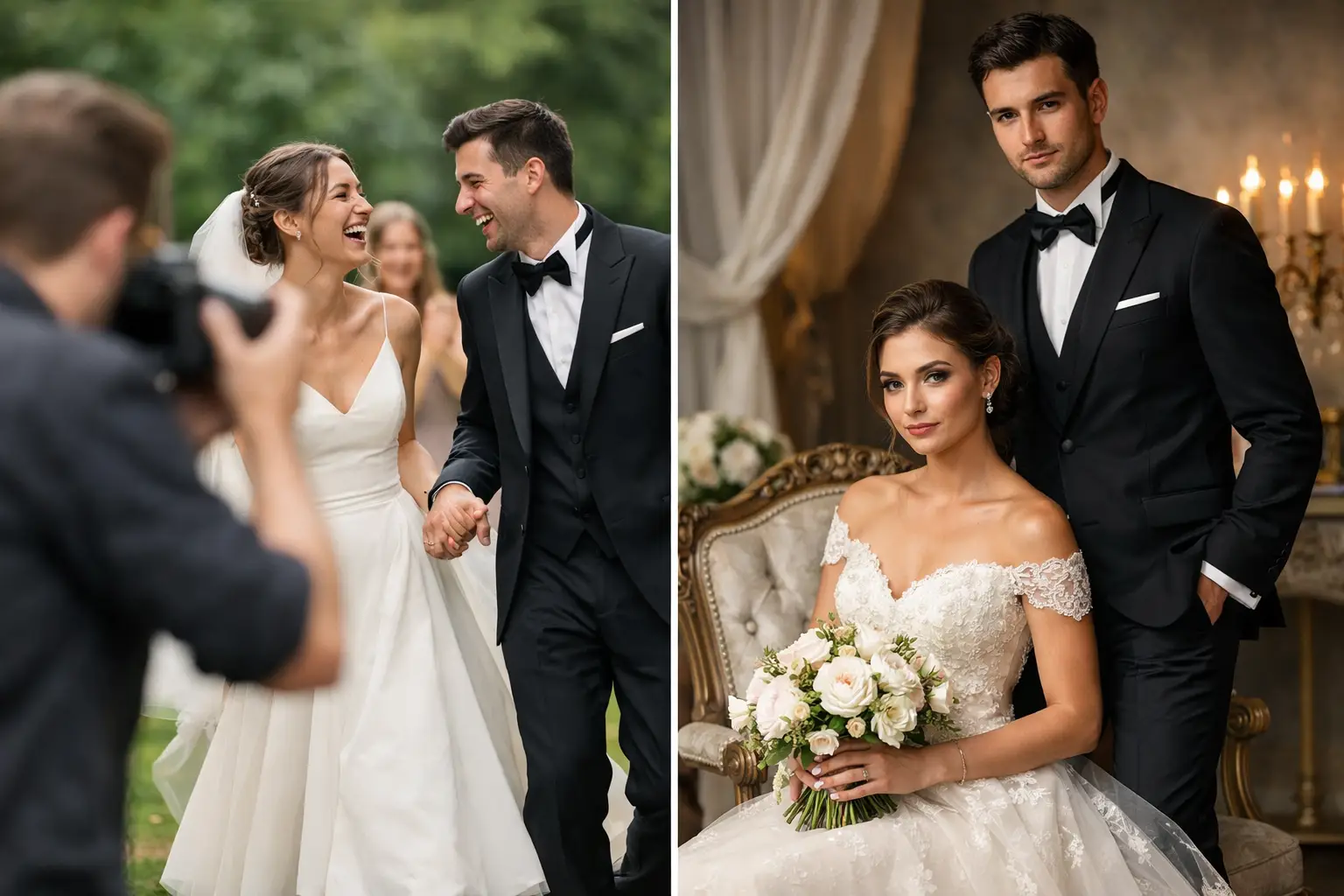 Documentary vs Editorial Wedding Photography
