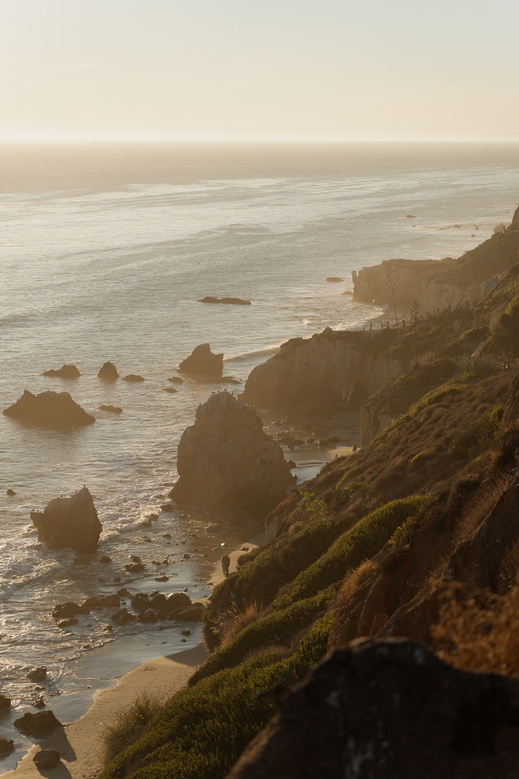Dreamy Engagement Session on Malibu Beach. Cinematic Wedding & Elopement Photography in Los Angeles | Inspired by Indie Film & Real Life