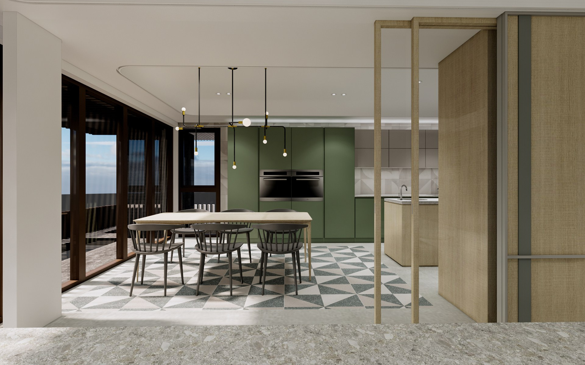 Apartment Da Chi. IHID studio