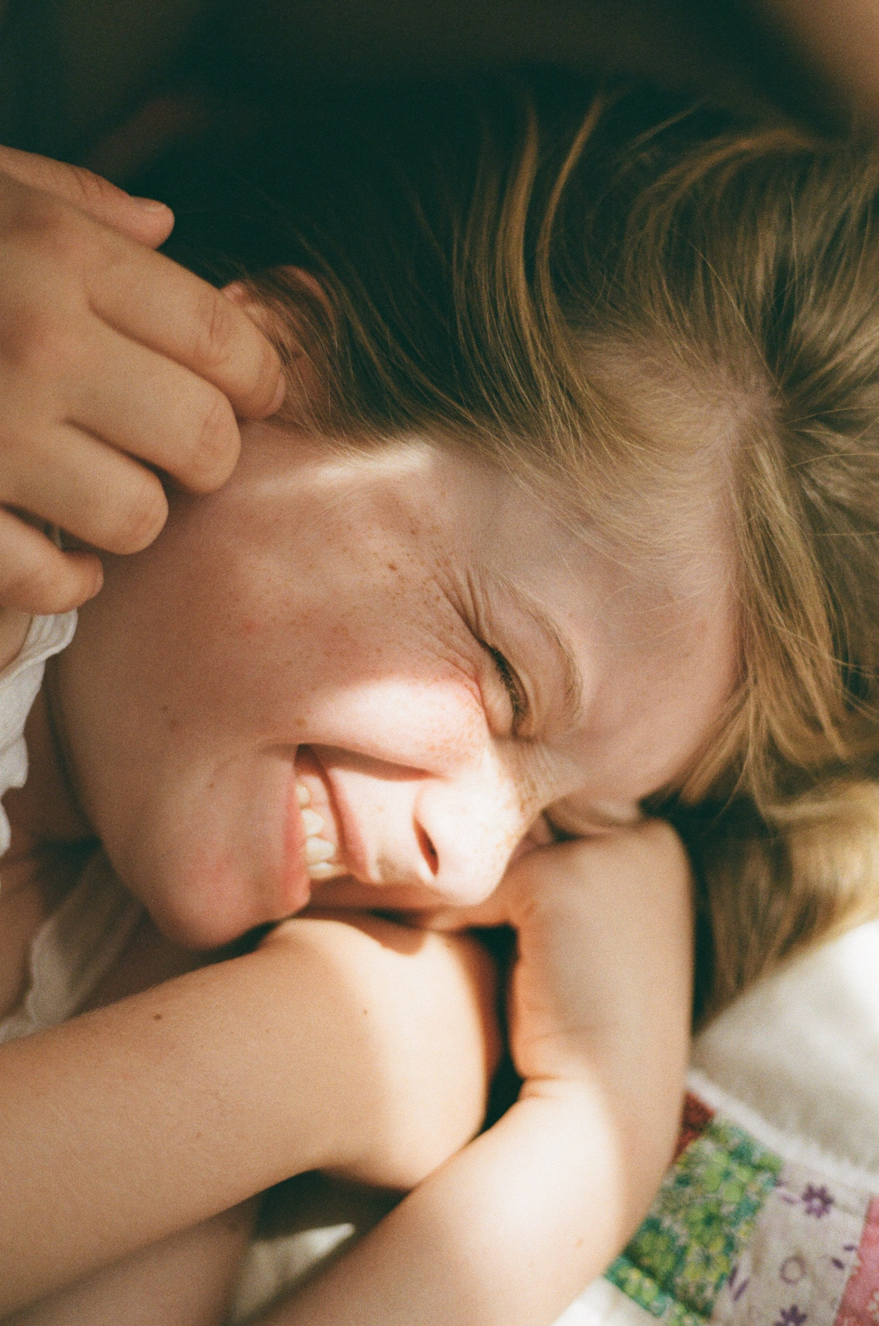 Motherhood portraits on film in Virginia