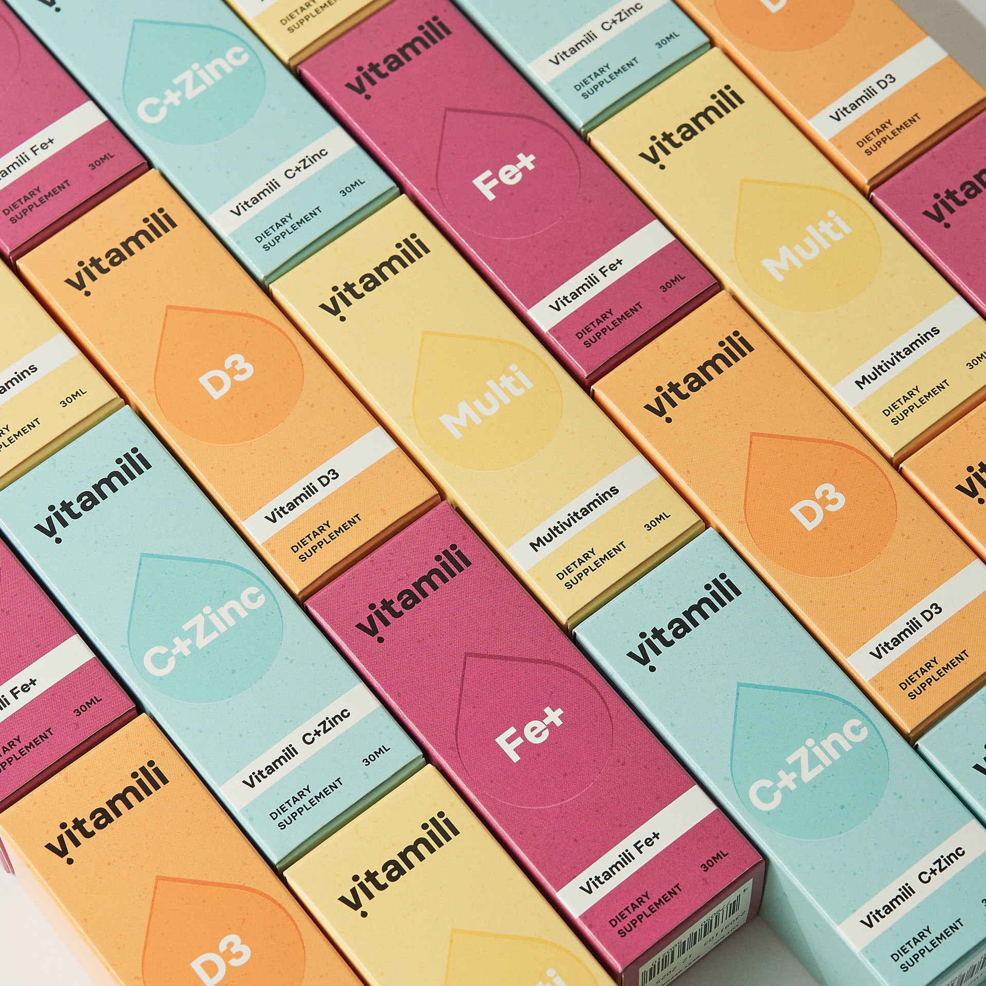 VITAMILI. Product photography services in Vilnius