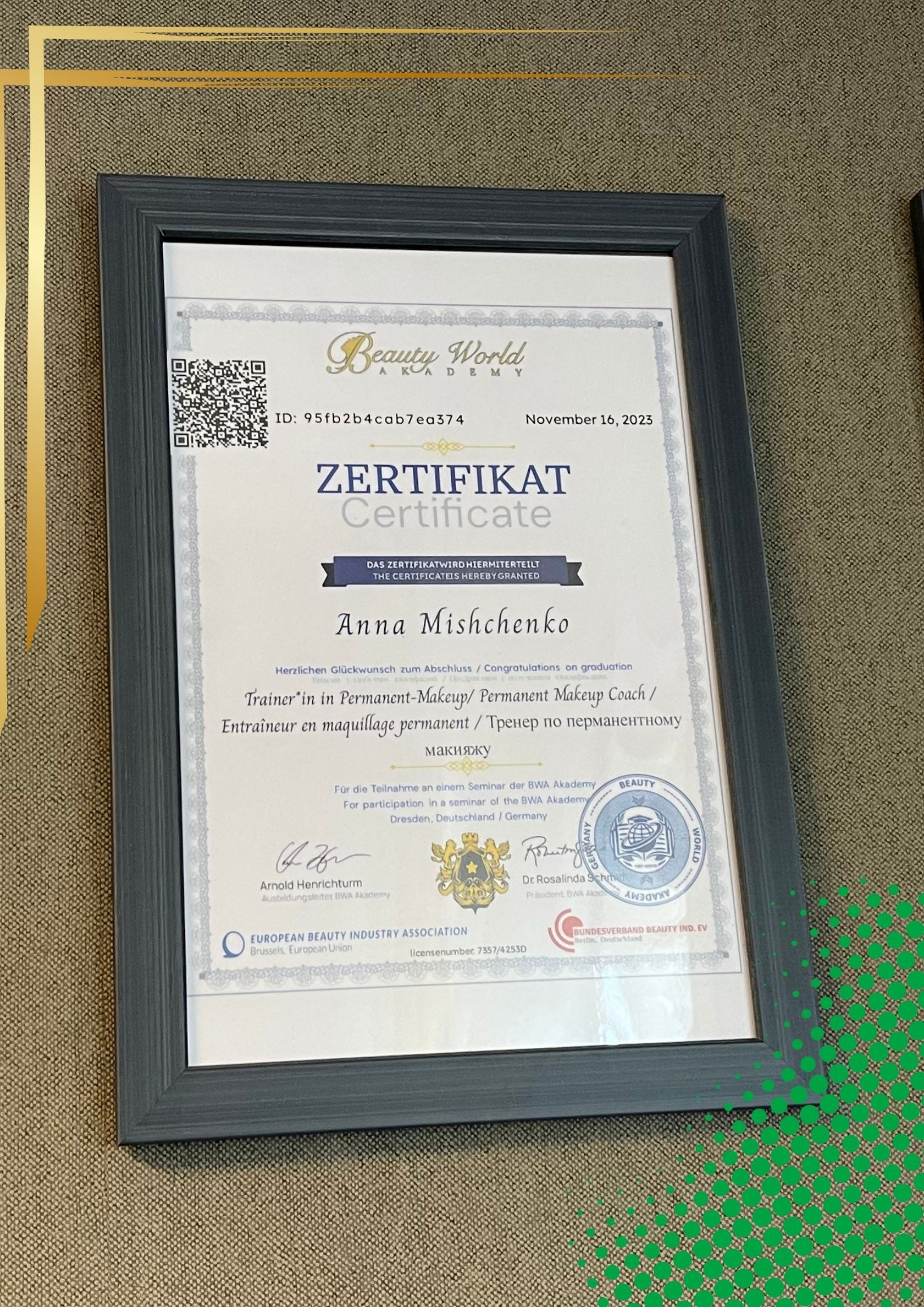 Мастер-Обо мне. ANABEL Permanent & Beauty