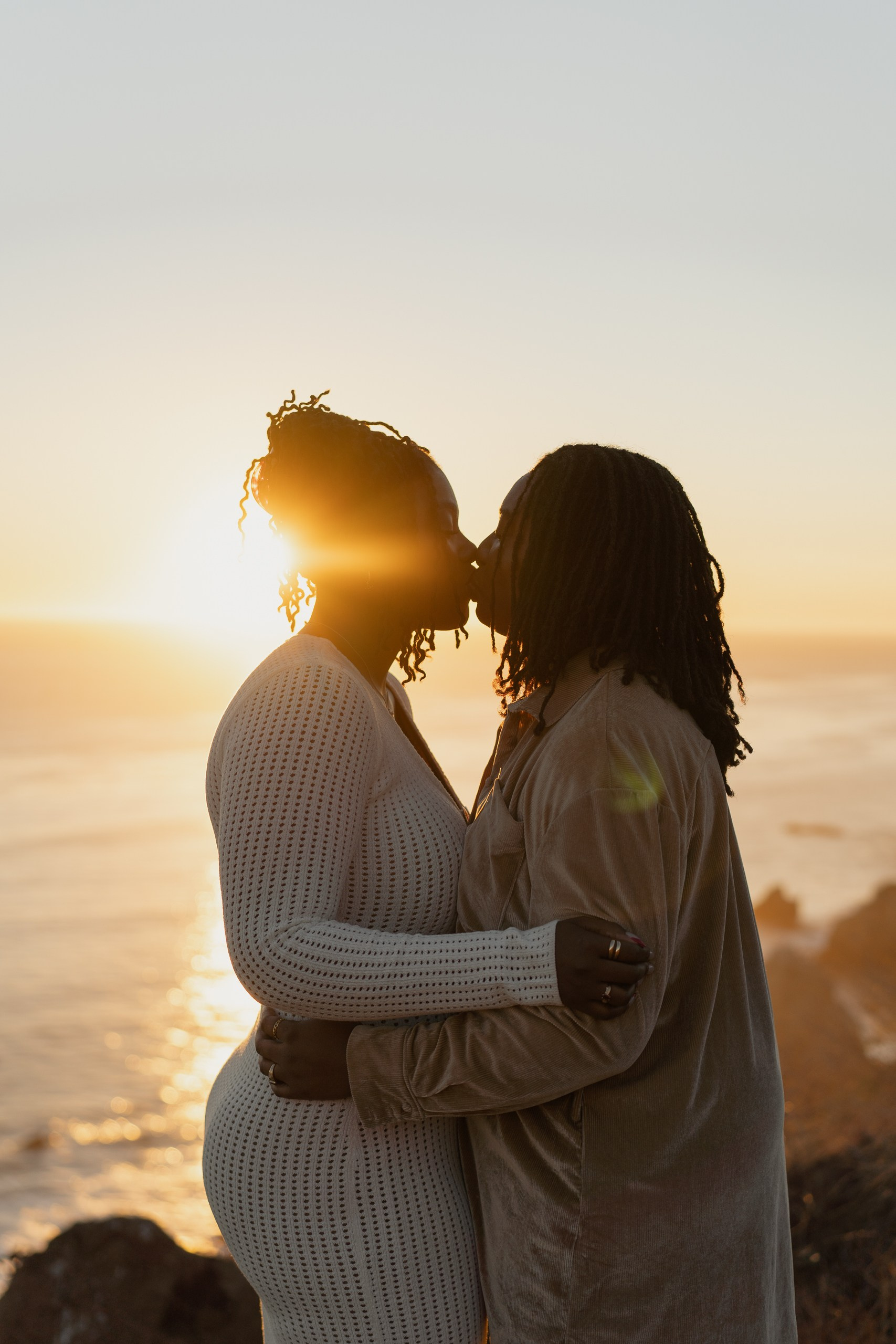 Dreamy Engagement Session on Malibu Beach. Cinematic Wedding & Elopement Photography in Los Angeles | Inspired by Indie Film & Real Life