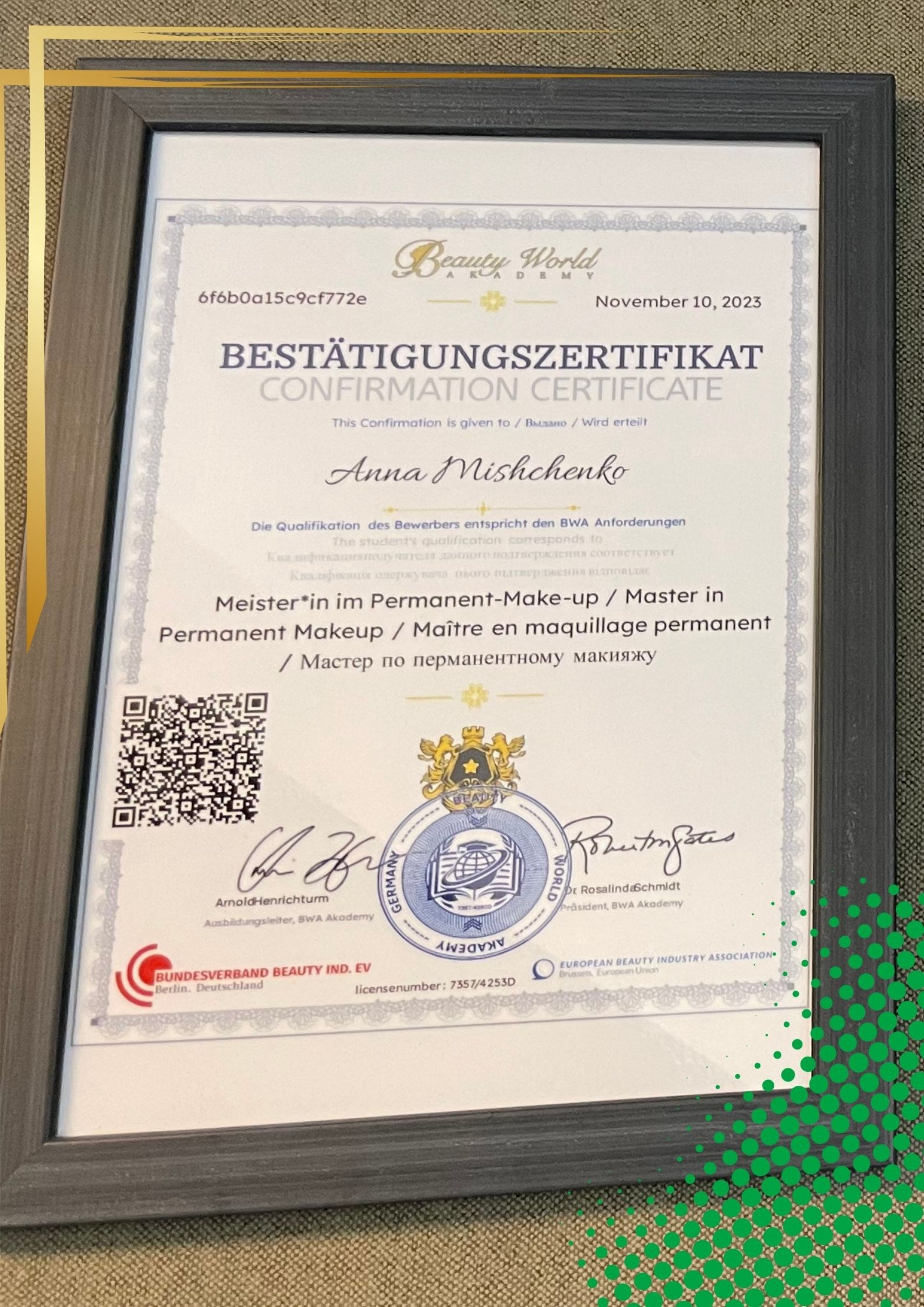 Мастер-Обо мне. ANABEL Permanent & Beauty