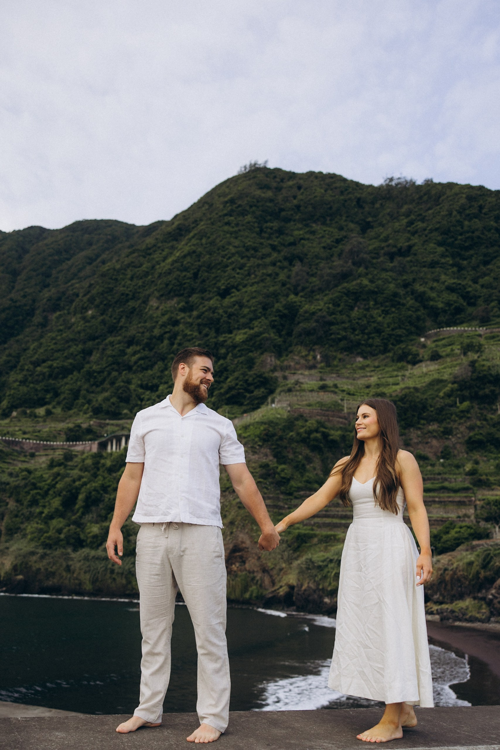 Seixal Beach Couple Photoshoot, Madeira | Romantic Love Story