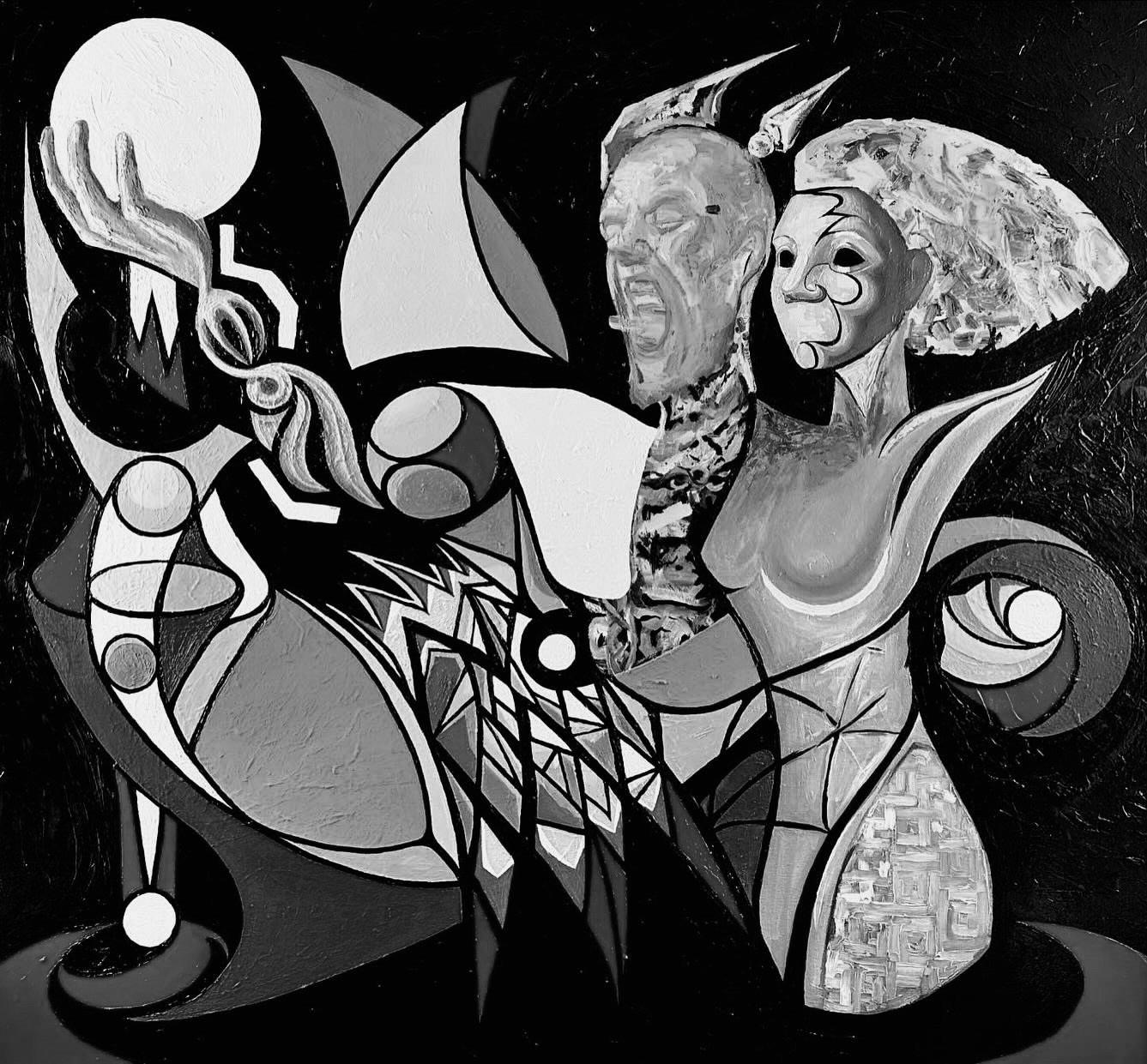 Paintings. Fermented Solipsism artist & documentary photographer in California