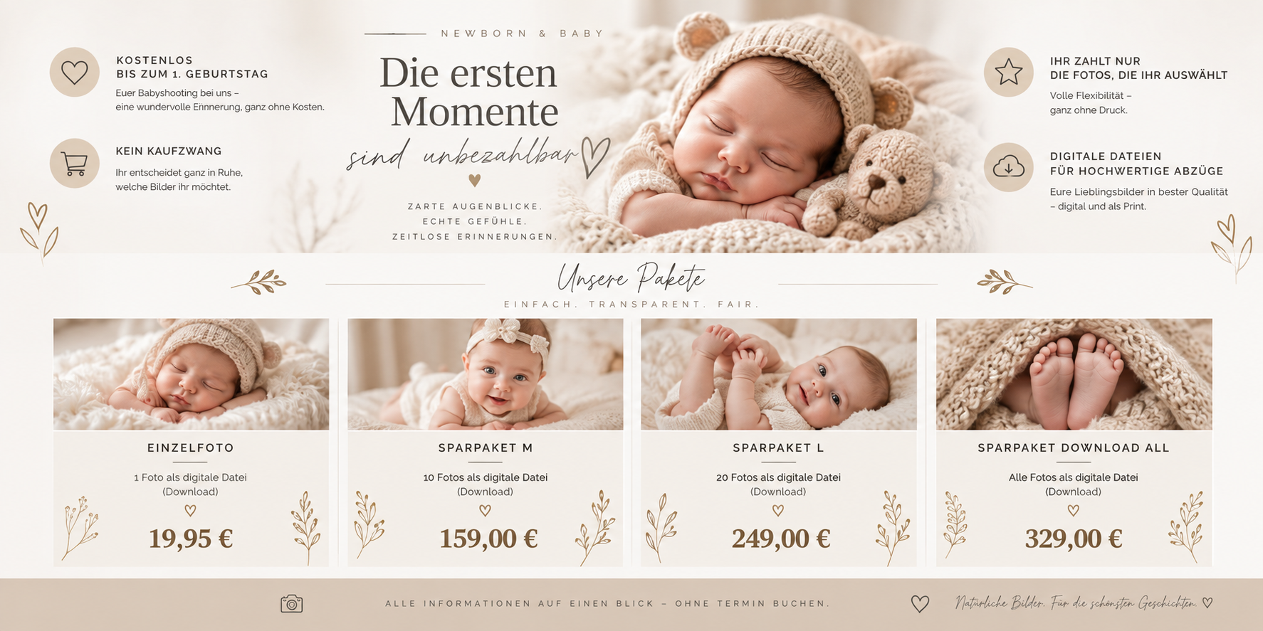 Newborn & Babyshooting. Hochzeit und Familien Fotografin aus Weilerswist Natalie Schott