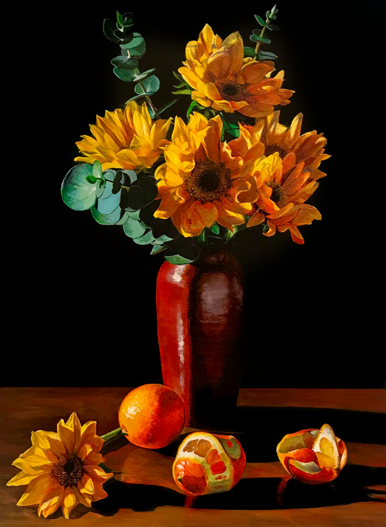 Bloemen. Aljona art - KUNST in Overijsel, Zwolle