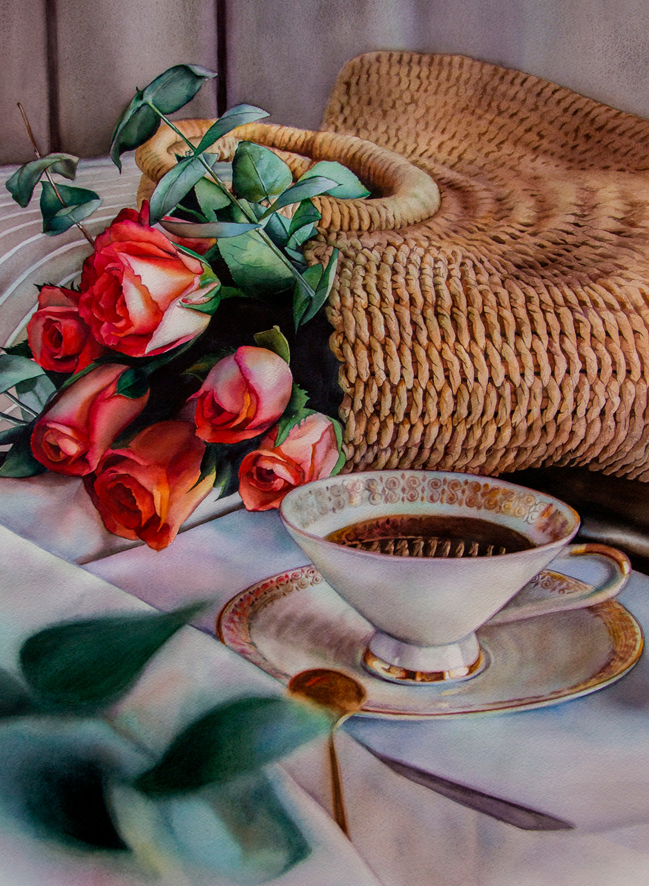 Bloemen. Aljona art - KUNST in Overijsel, Zwolle