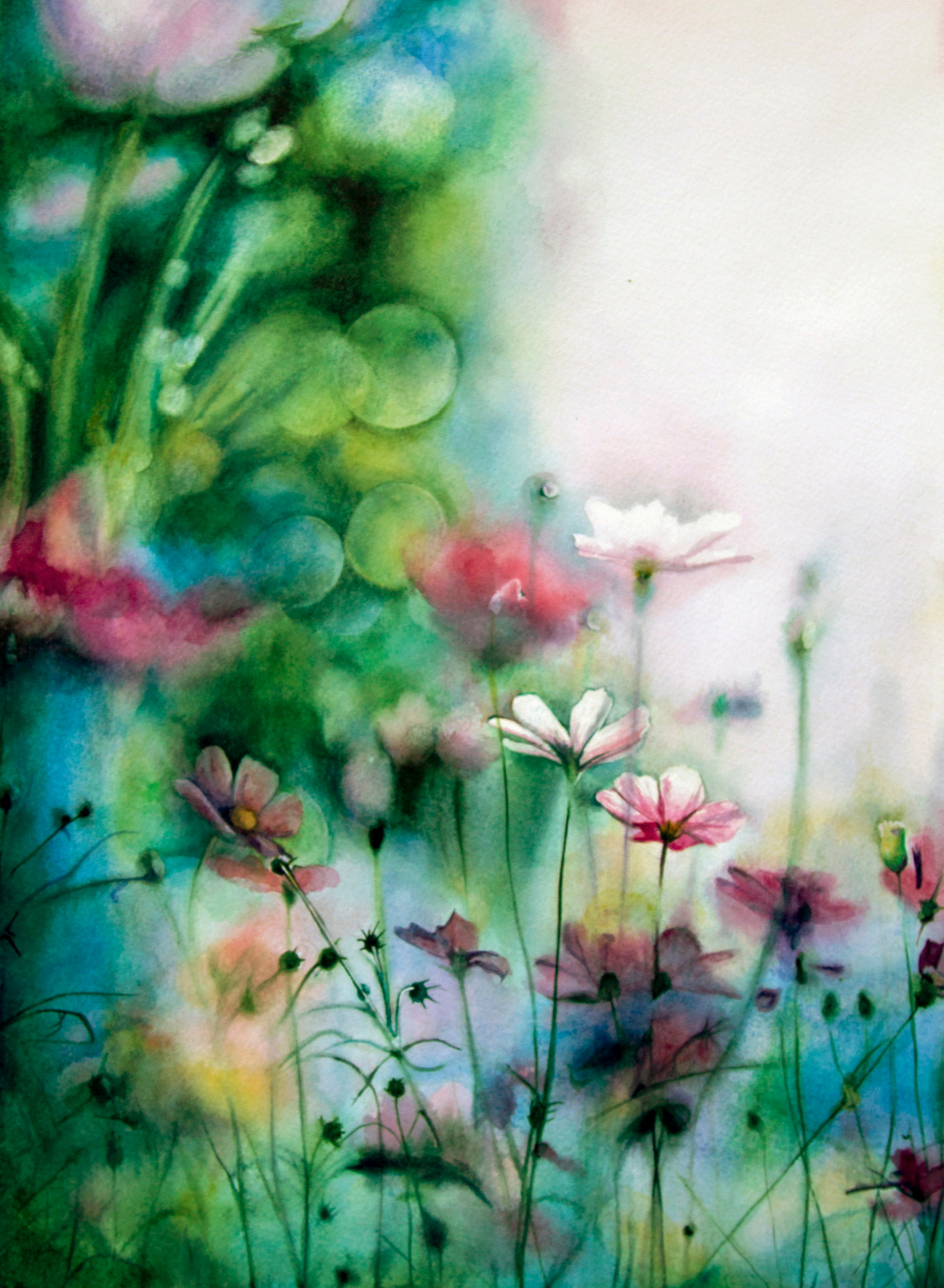 Bloemen. Aljona art - KUNST in Overijsel, Zwolle