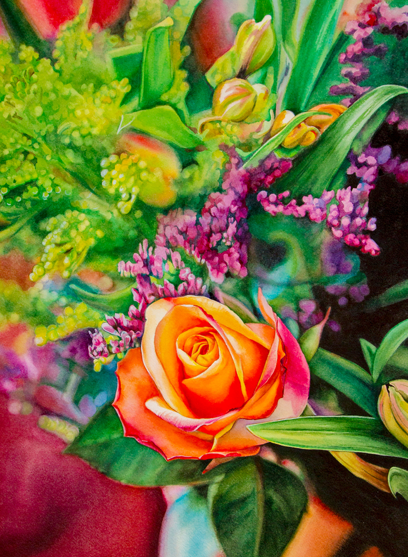 Bloemen. Aljona art - KUNST in Overijsel, Zwolle