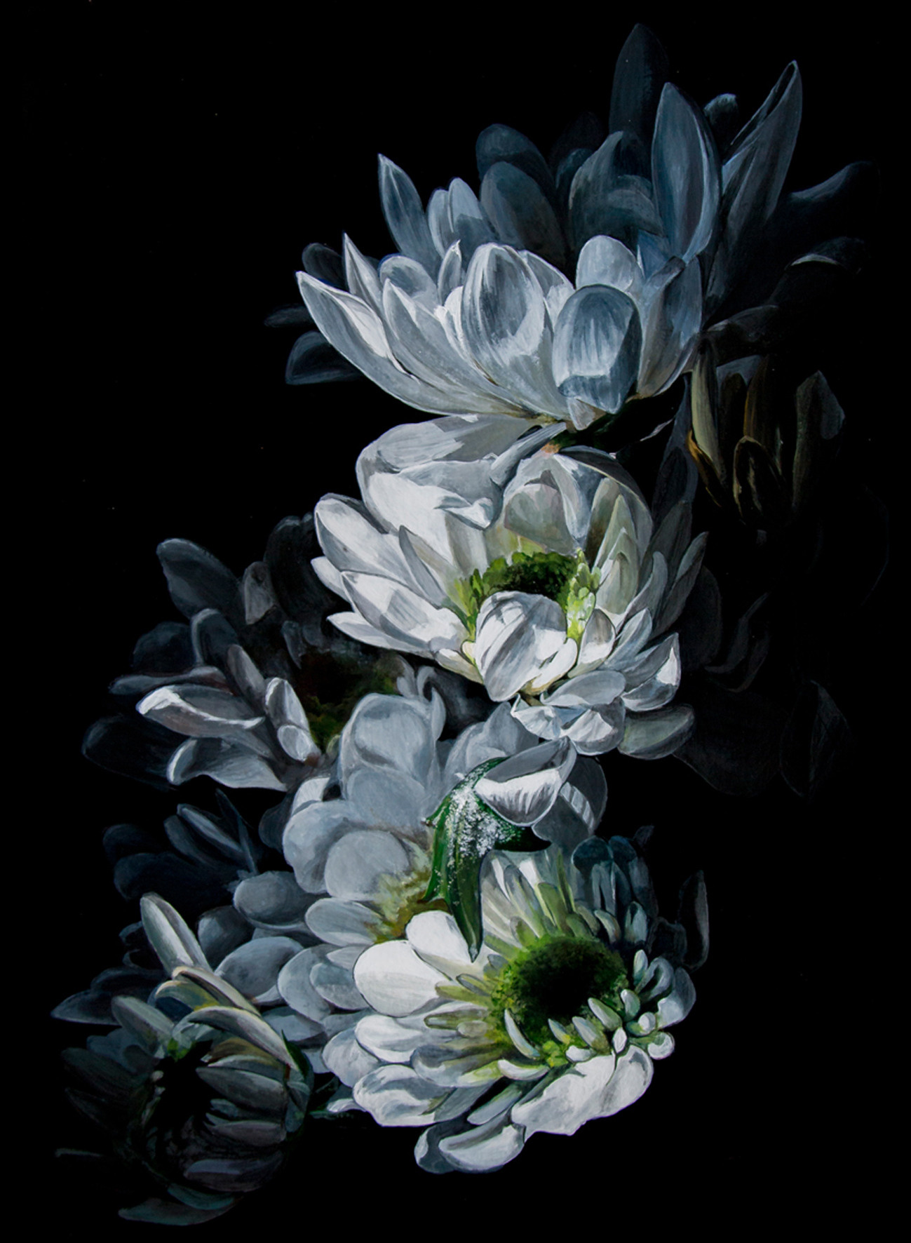 Bloemen. Aljona art - KUNST in Overijsel, Zwolle