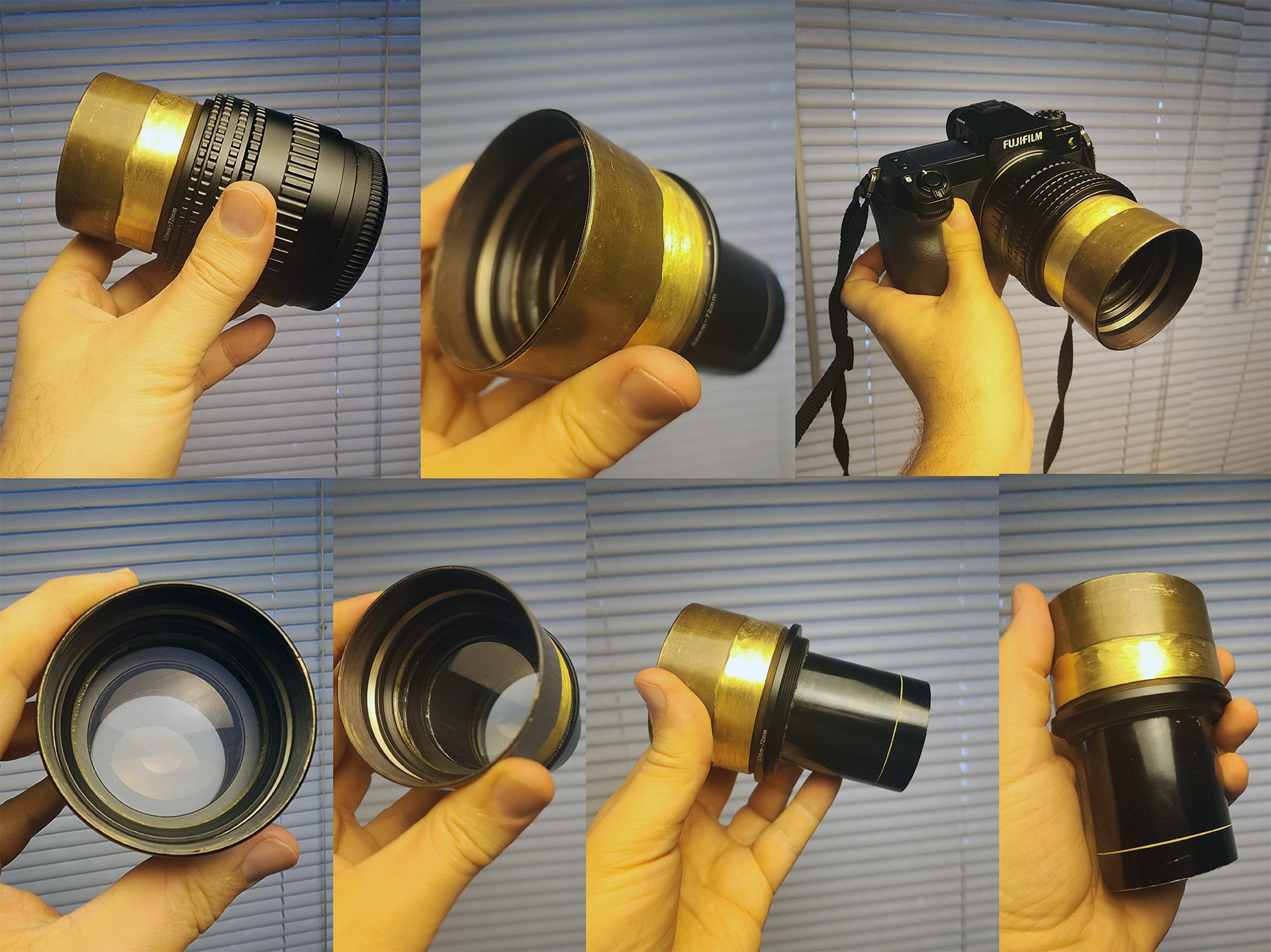 Custom Modified Projection lens 70mm f1.5 + GFX adapter for Fuji 50r. Emin Kuliyev — Award-Winning Wedding Photojournalist NYC & USA | Best Wedding Photographer Known for Candid, Timeless Moments