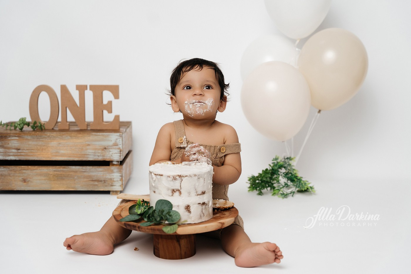 Cake smash session. Newborn and family photographer. Hills District. Sydney